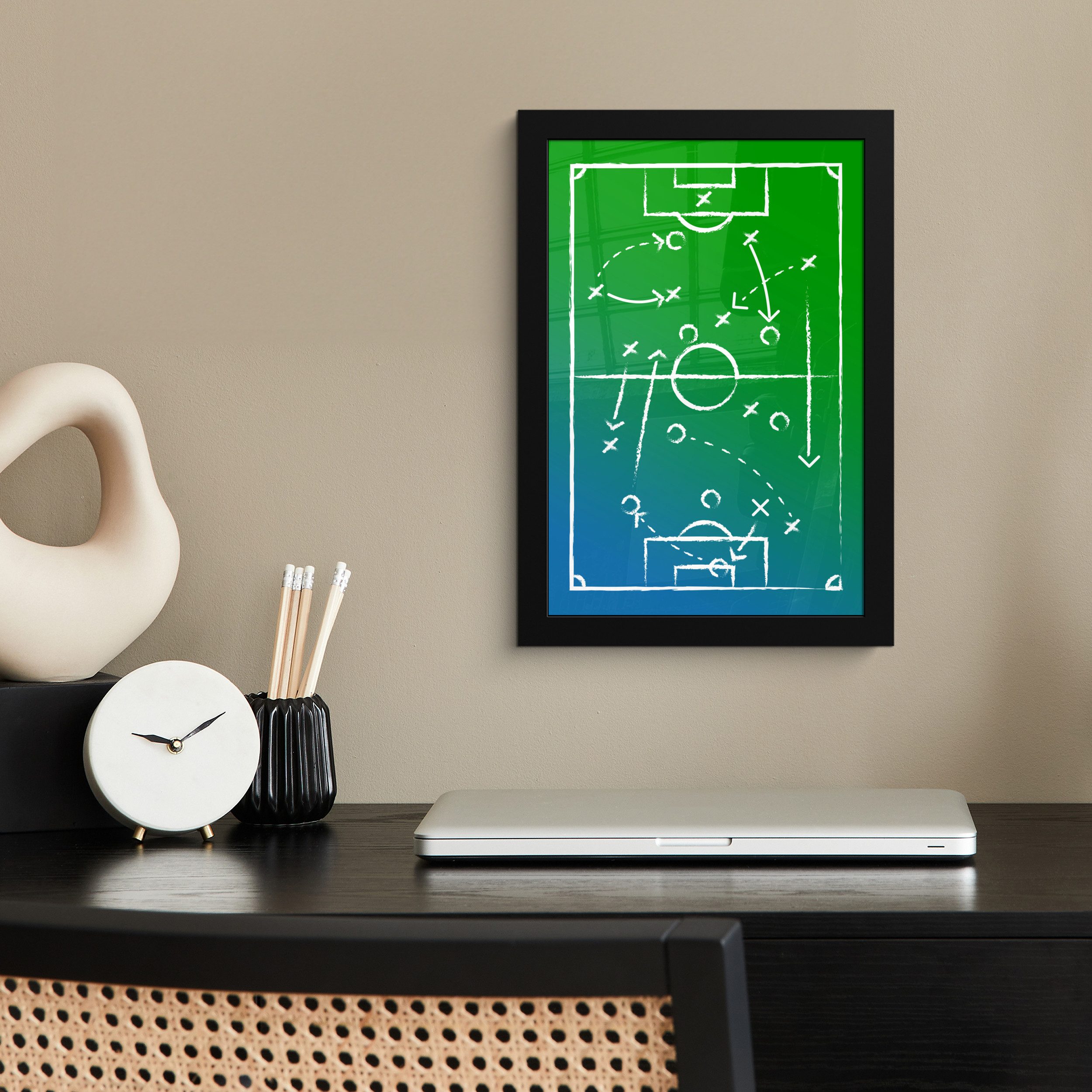 MuchoWow Poster Fußball - Taktik - günstig online kaufen