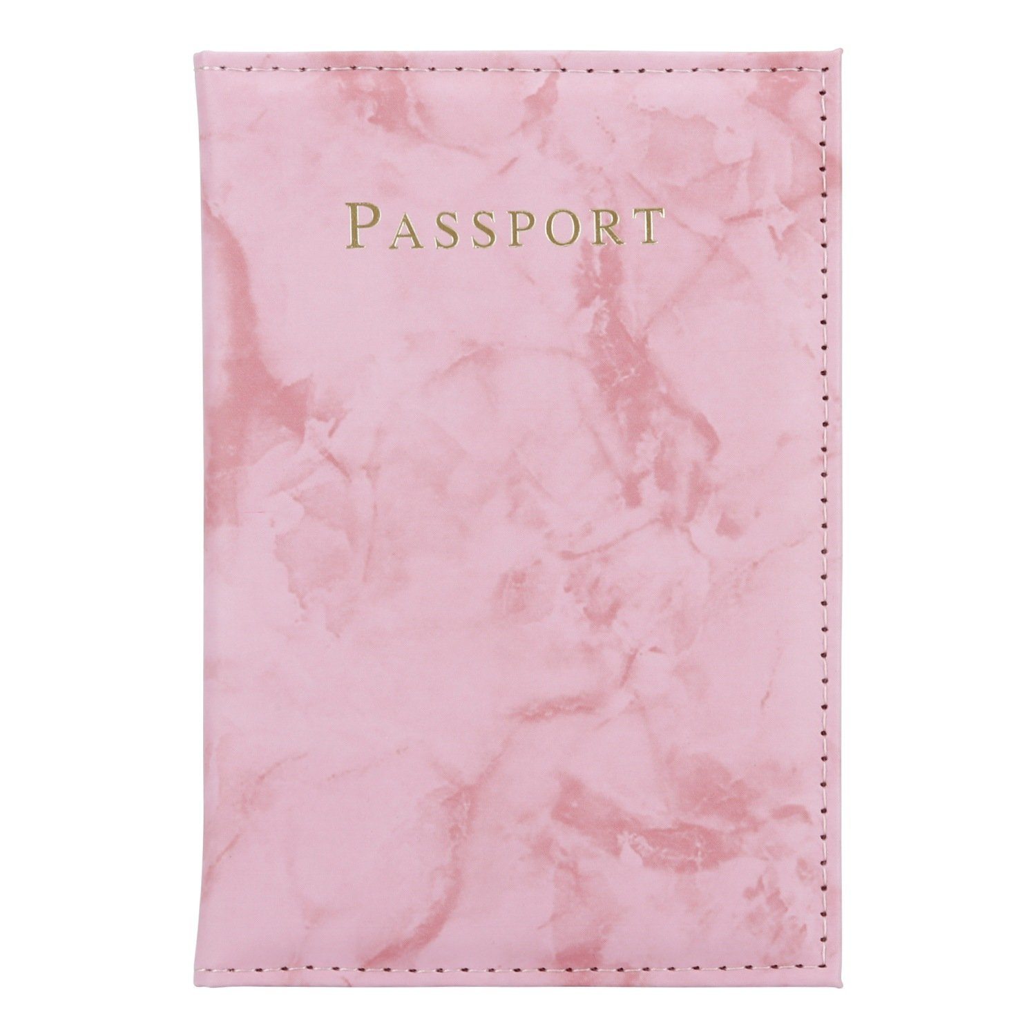 Cadorabo Handyhülle, Reisepass Hülle - Karten Hülle aus Kunstleder - 2-teiliges Taschen Set