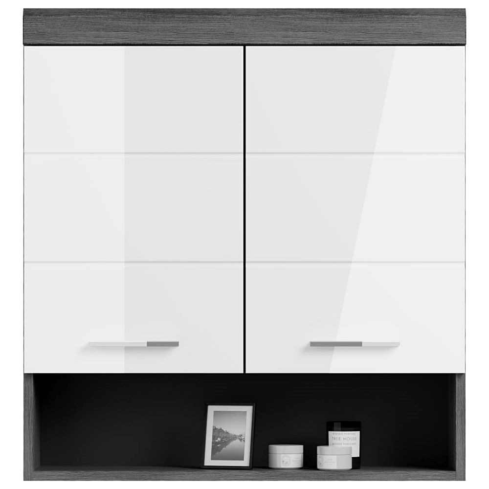 Lomadox Hängeschrank SIROCO-158 Badezimmerschrank Badezimmermöbel modern günstig online kaufen
