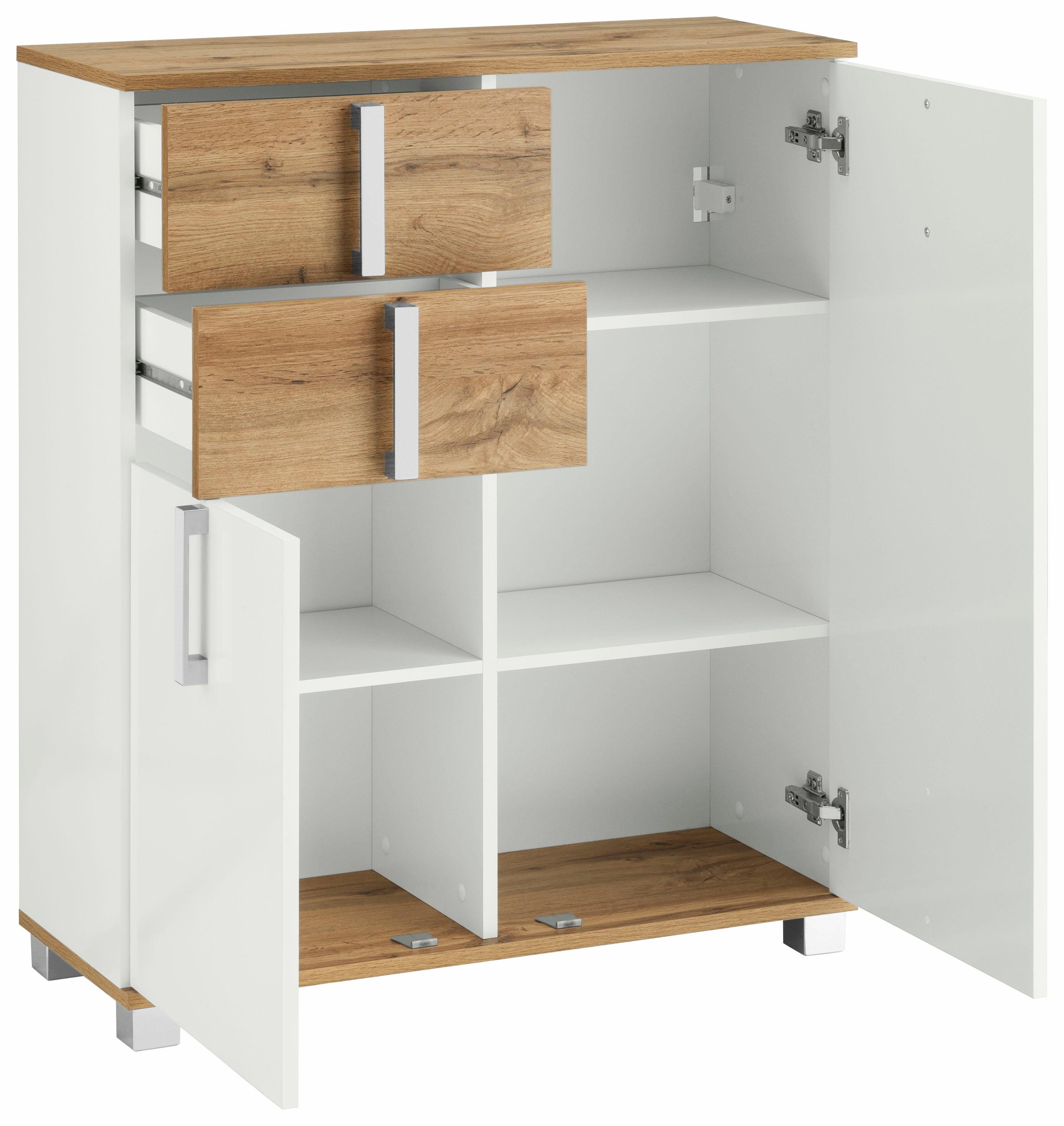 Schildmeyer Badkommode Kampen, Badkommode, Made in Germany, B: 80 cm, Solide Verarbeitung - Dieses Produkt ist in Deutschland gefertigt