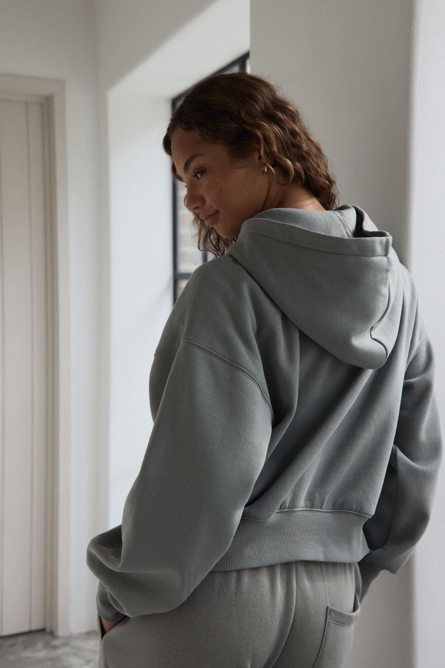 self Sweater Kapuzenjacke mit Reißverschluss (1-tlg) günstig online kaufen