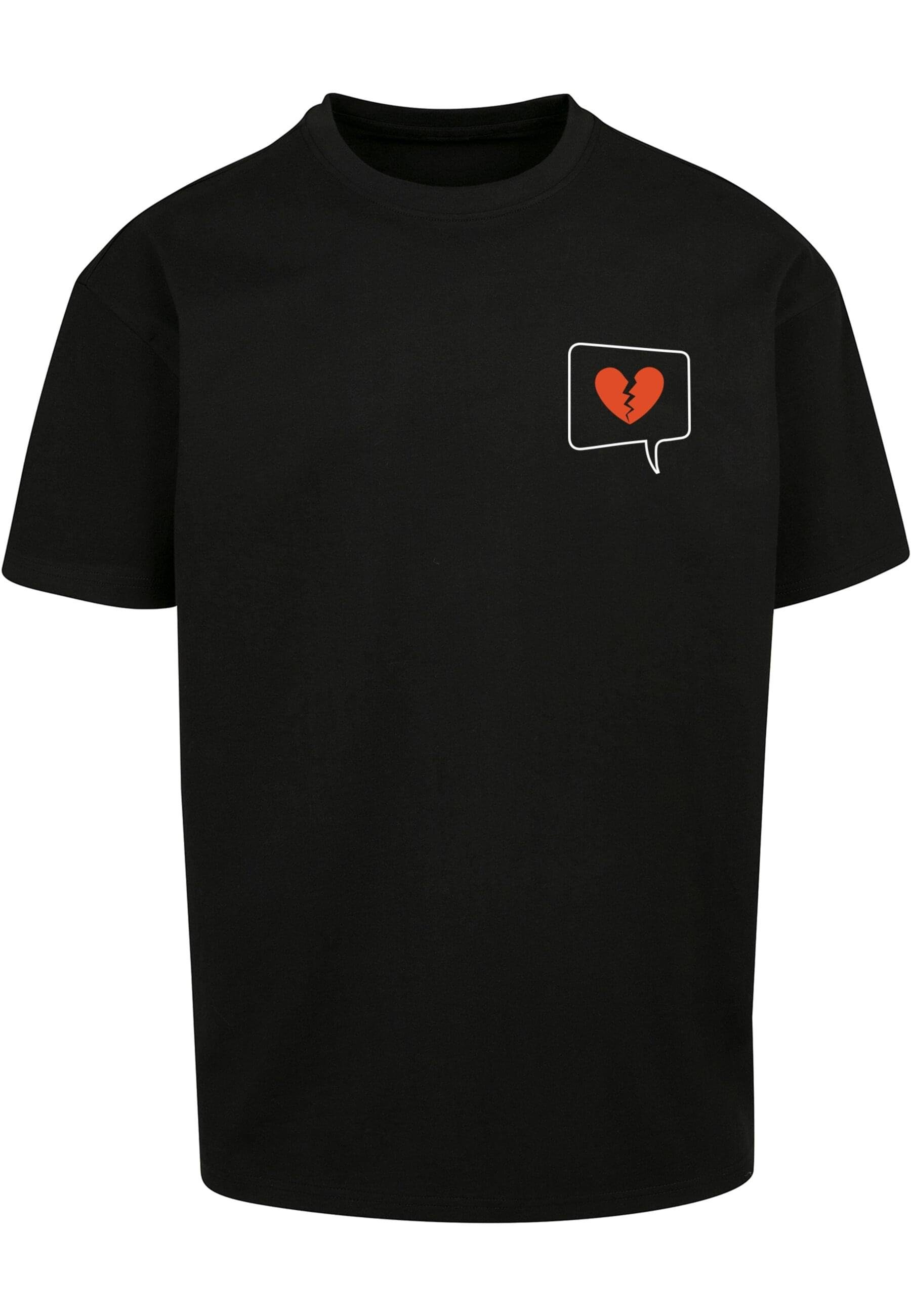 Merchcode T-Shirt Herren Heartbreak X Oversize Tee (1-tlg) black