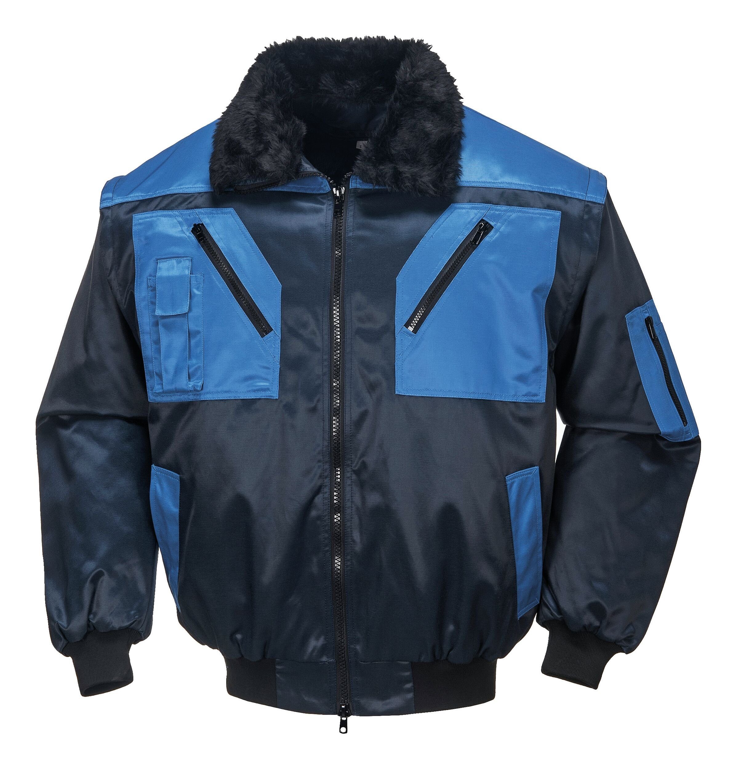 fortis Pilotenjacke Achim marine/royal, Größe 3XL günstig online kaufen