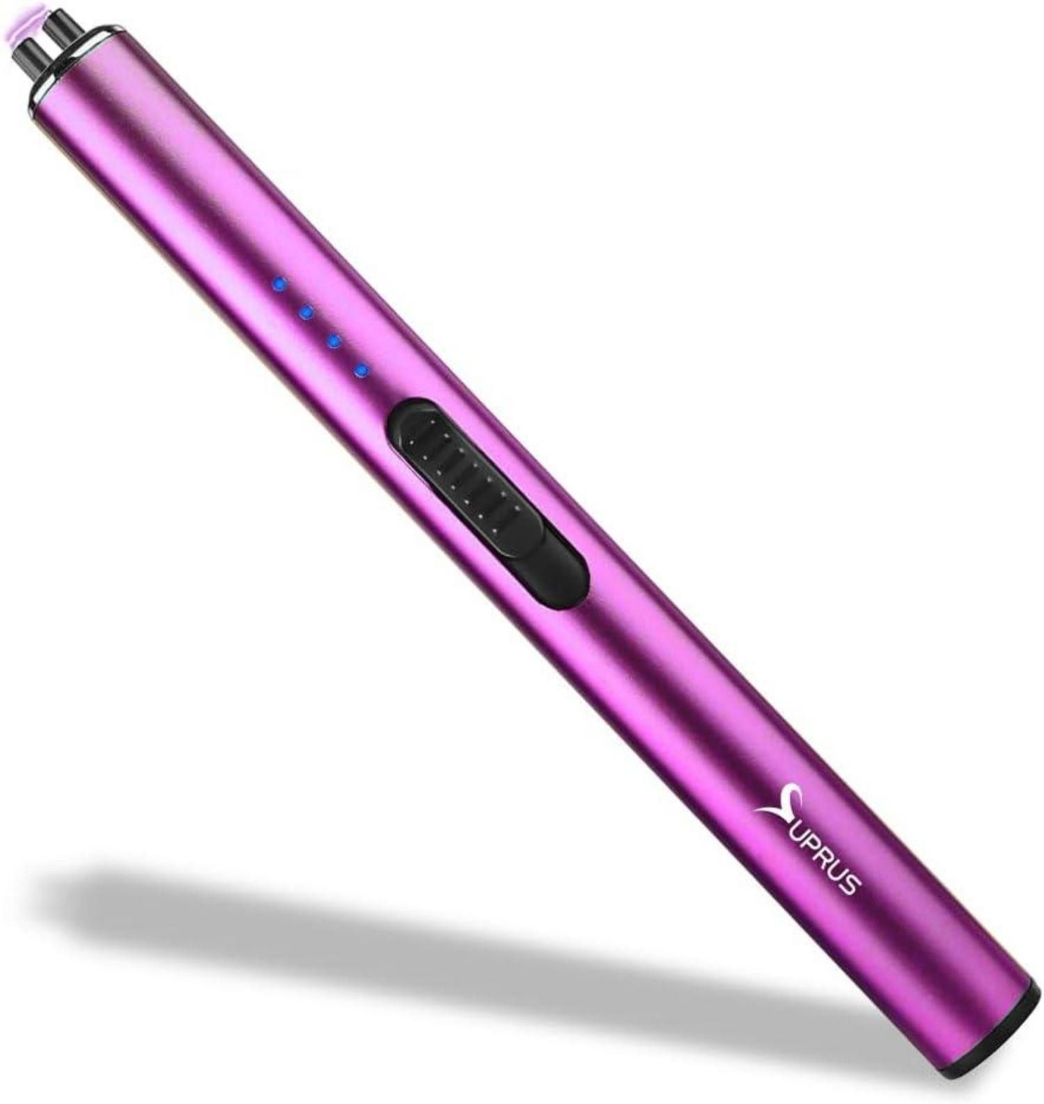 Feuerzeuge Elektrisches Feuerzeug USB-C Arc Winddicht Purple mit