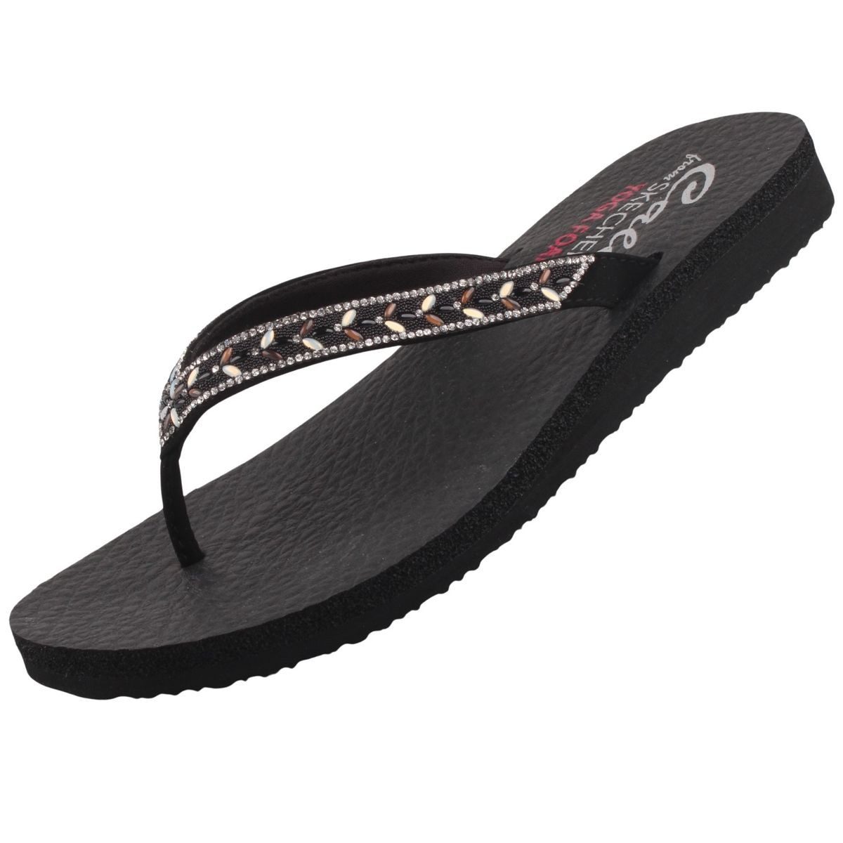 Skechers 119777-BBK Badepantolette günstig online kaufen