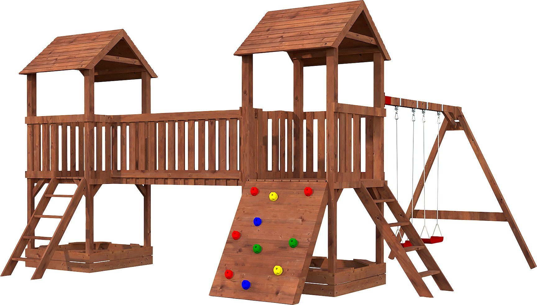 Palmako Spielturm JESPER SET 1, BxTxH: 600x464x314 cm