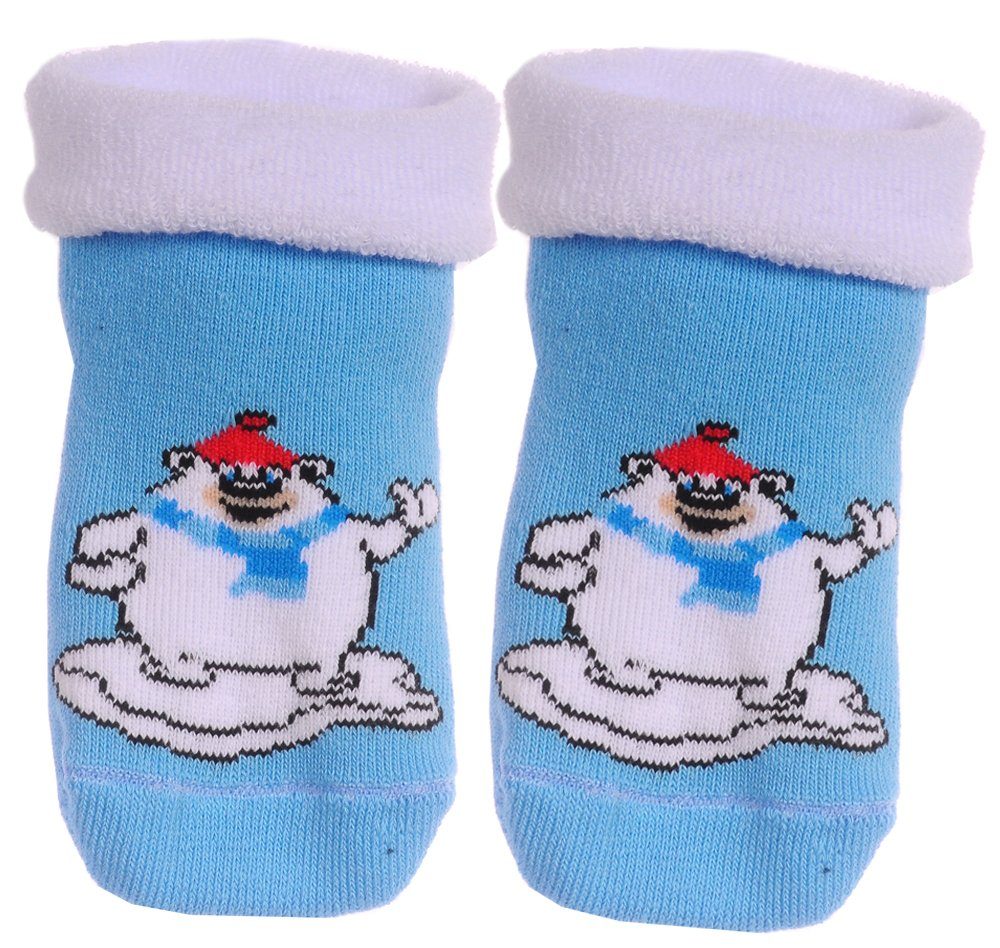 Martinex Thermosocken Socken für Baby Kleinkinder Weihnachten warme Weihnachtssocken