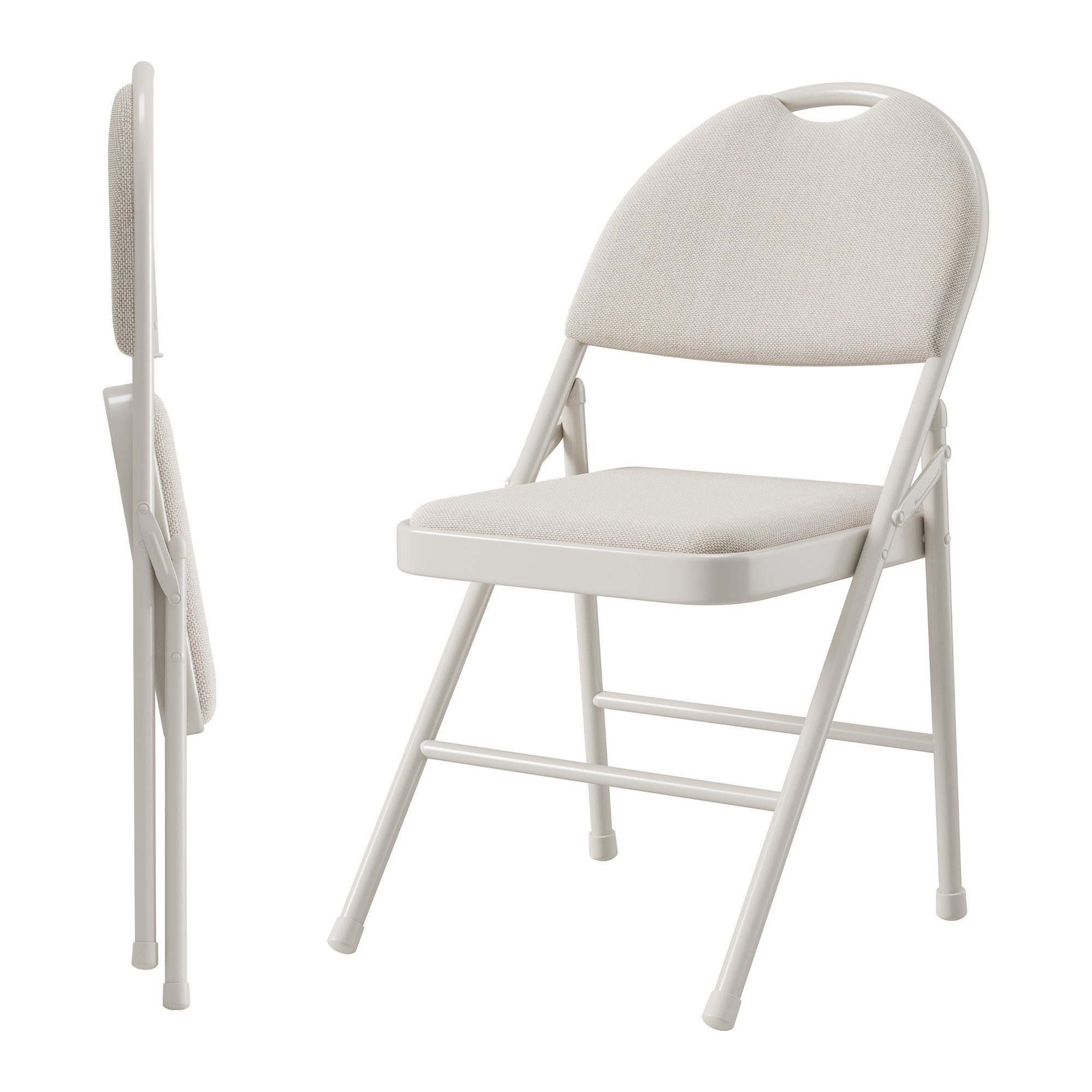 GarveeMore Klappstuhl Gästestuhl Klappstuhl Campingstuhl 2/4/6er Set Gartenstuhl (2 St)