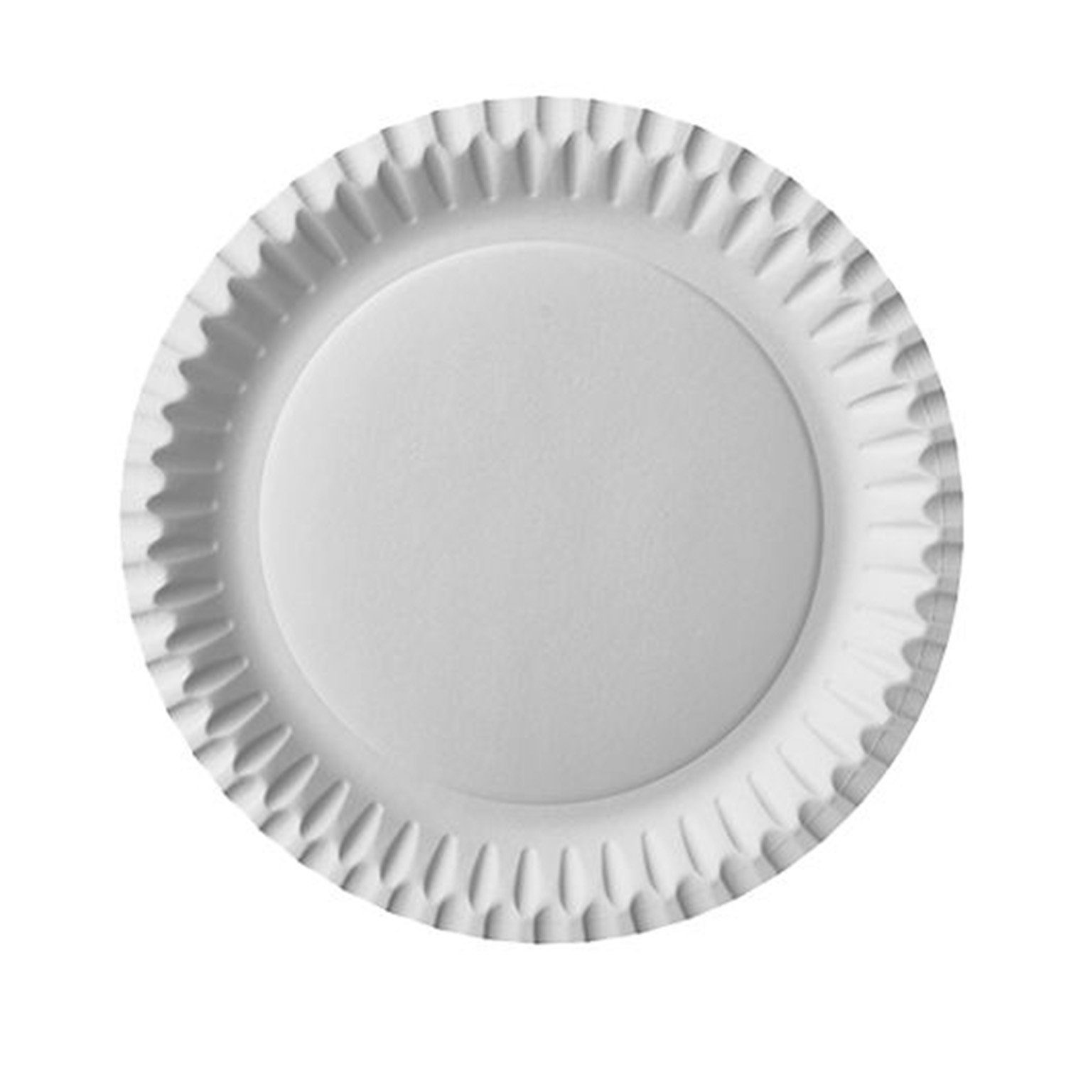 PAPSTAR Pappteller 100 Teller, Pappe rund Ø 23 cm weiss, (100 St), Pappteller Partyteller Pappgeschirr Einwegteller Geburtstagteller