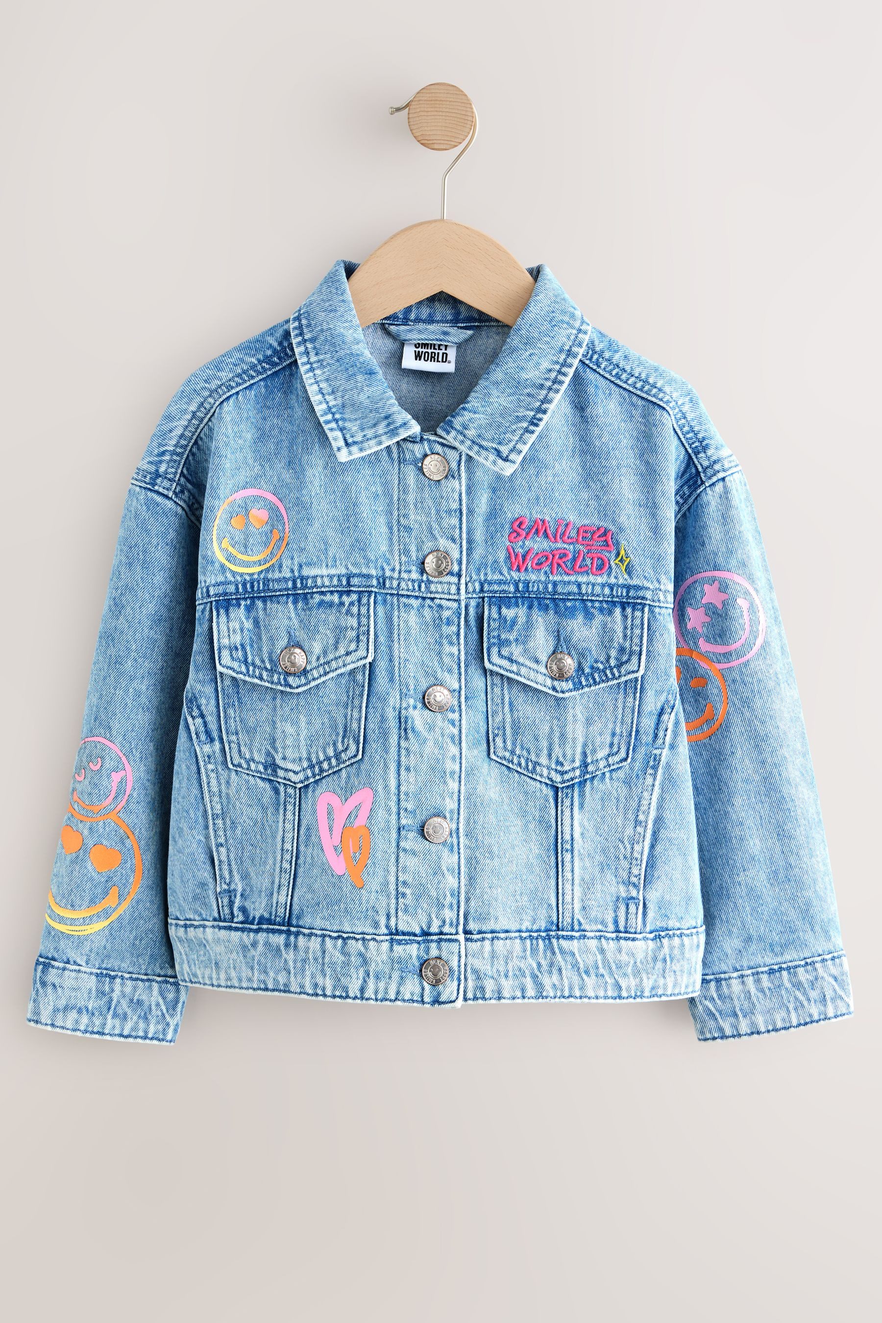 Jeansjacke Jeansjacke, Smiley