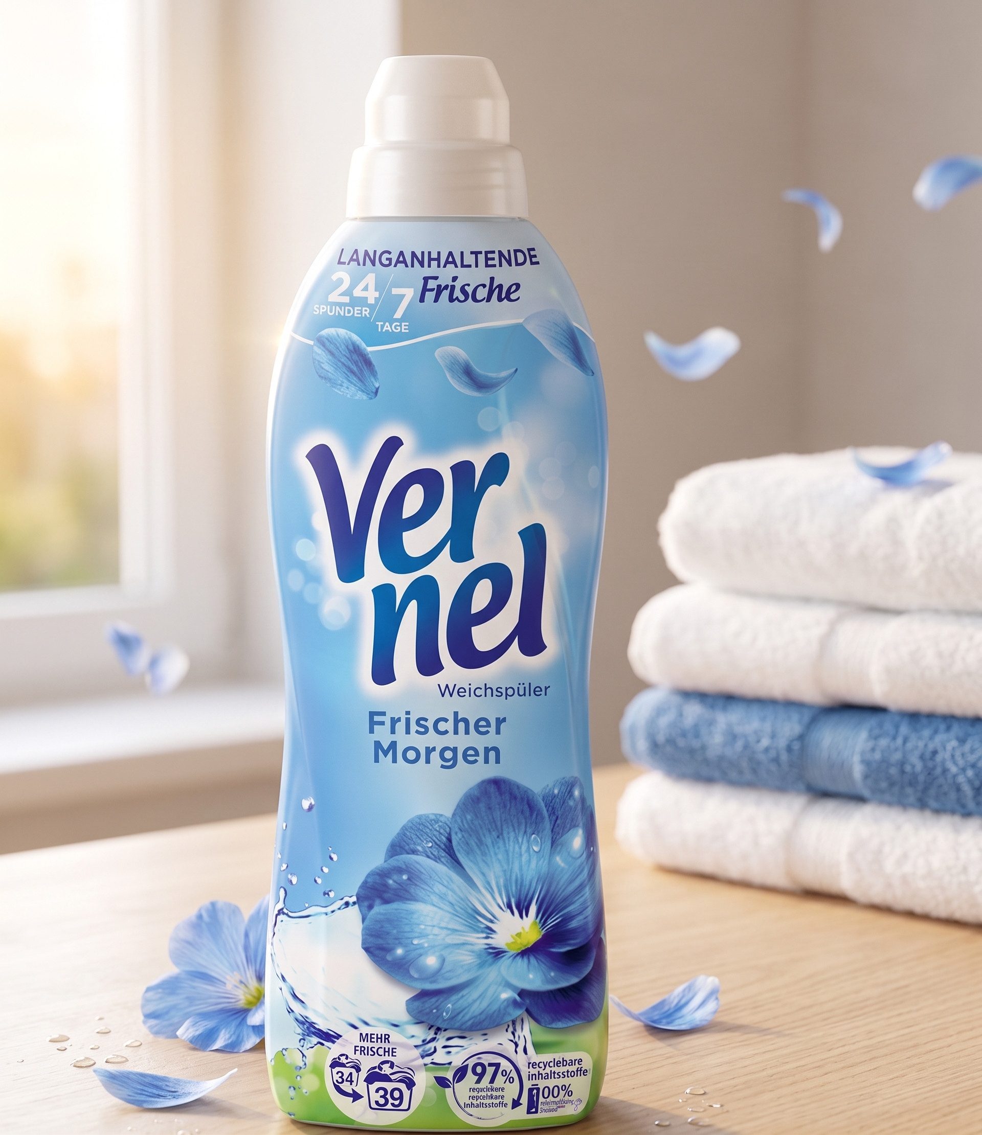 Vernel Vernel Frischer Morgen Weichspüler Weichspüler