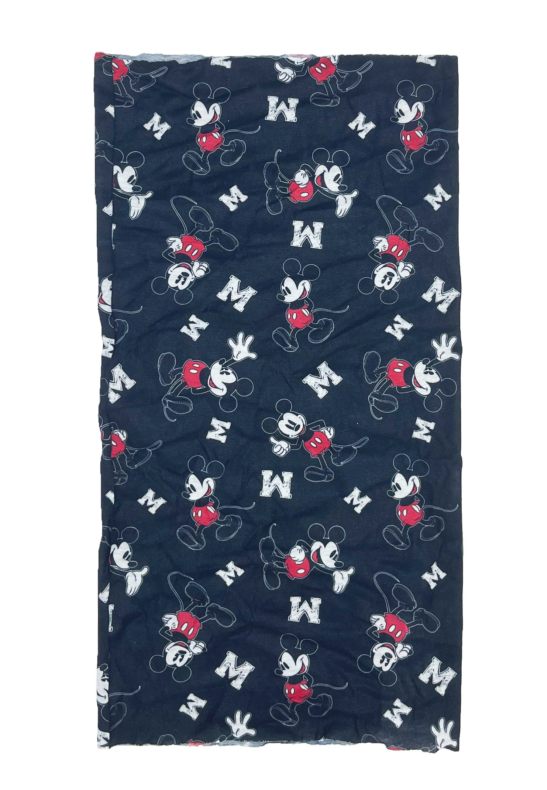 Disney Mickey Mouse Loop Kinder Jungen Multi-Funktions-Tuch Schlauch-Tuch, Schwarz