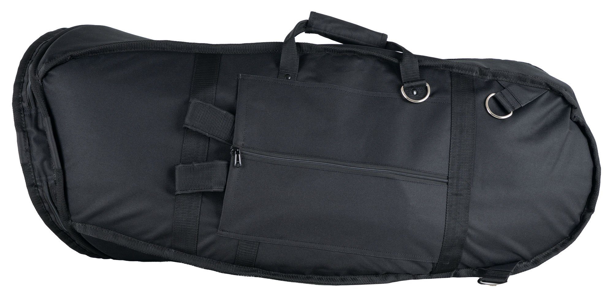 Lechgold Horn Tasche für Oberkrainer-Bariton für alle gängigen Bellfront-Modelle, mit Tragegriff, Schulterriemen und Rucksackgurten