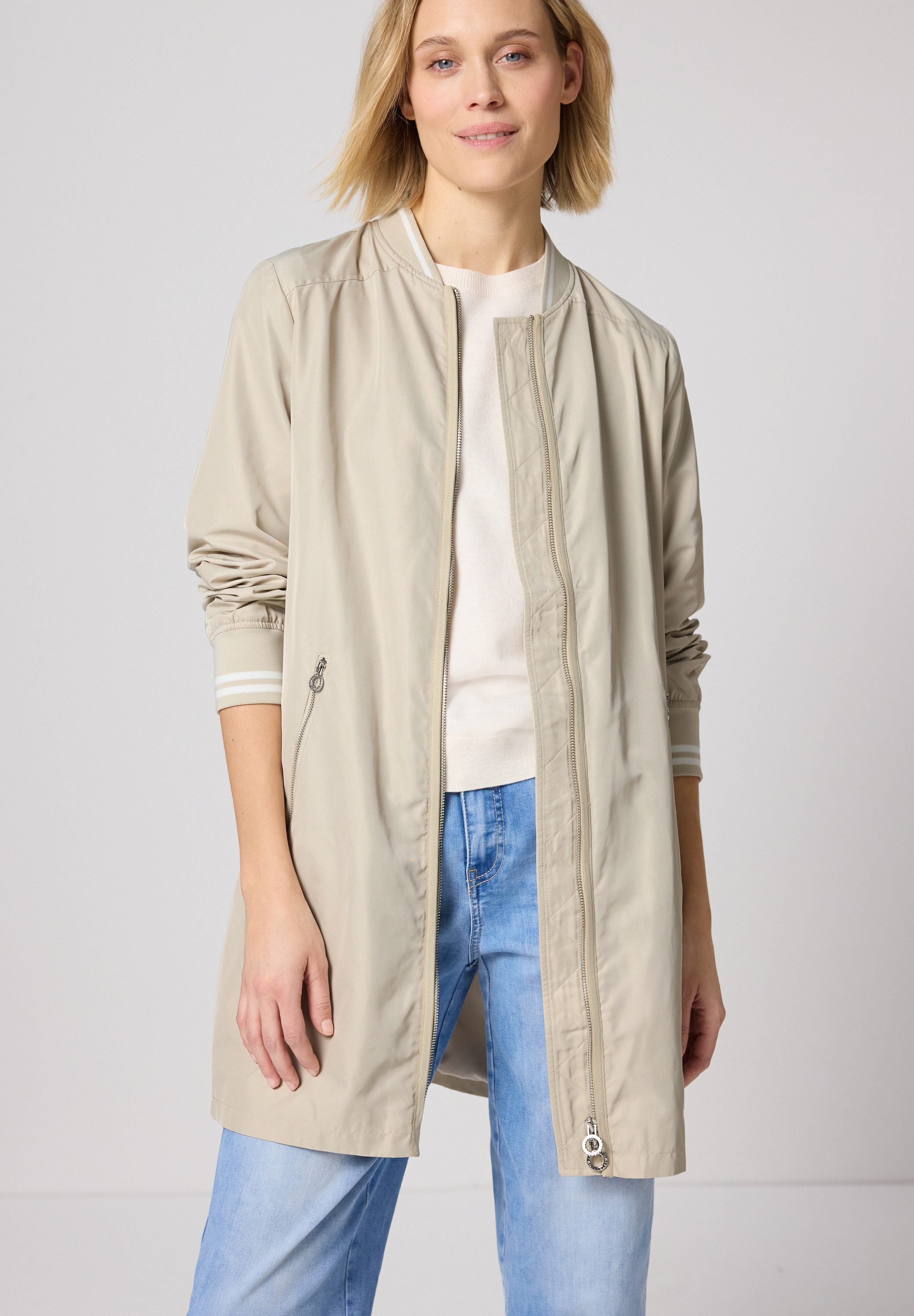 STREET ONE Blouson mit 2-Wege Reißverschluss günstig online kaufen