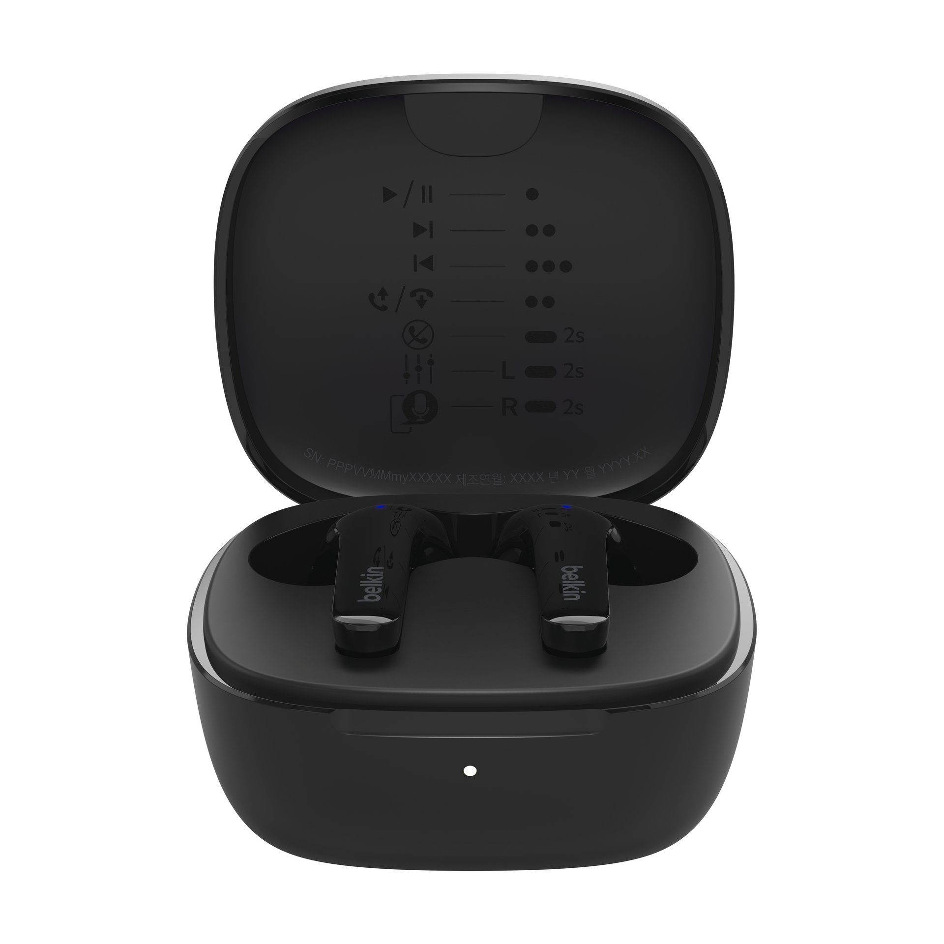 Belkin SOUNDFORM Motion True Wireless Навушники wireless Навушники-вкладиші (Rauschunterdrückung)