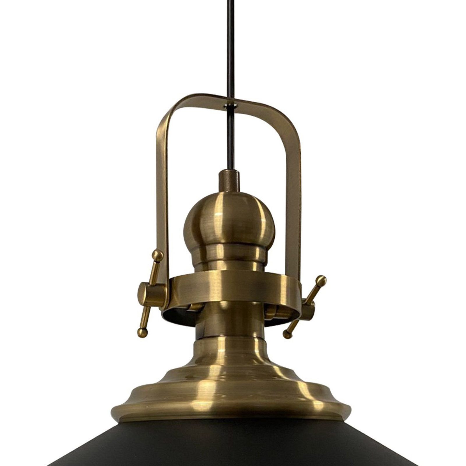 Bamyum Pendelleuchte Bamyum Pendelleuchte I Aslet l Ø41 cm E27 Metall Vintage Lampe, ohne Leuchtmittel