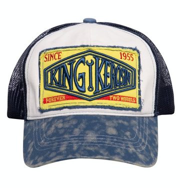 KingKerosin Trucker Cap Since 1955 mit Enzymwash und erhabener Stickerei
