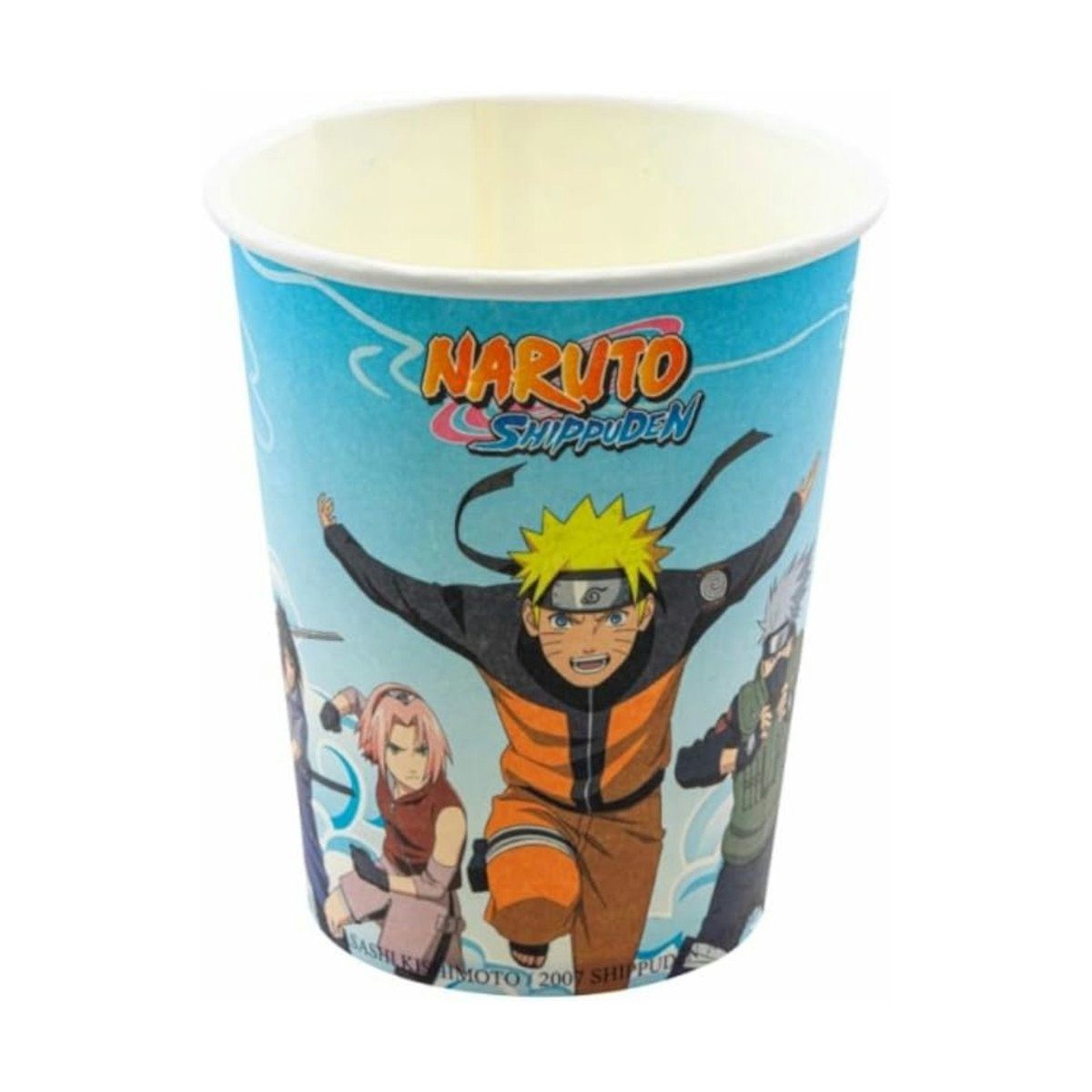 Einweggeschirr-Set (69-tlg) CHAKS Naruto Kindergeburtstags-Set -