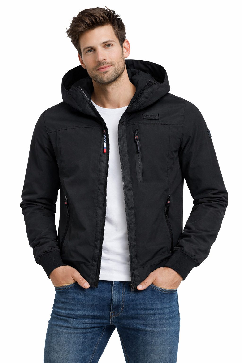 geographical norway Blouson Herren Jacke Übergangsjacke Outdoor Herbst Jacke Regen Sommer