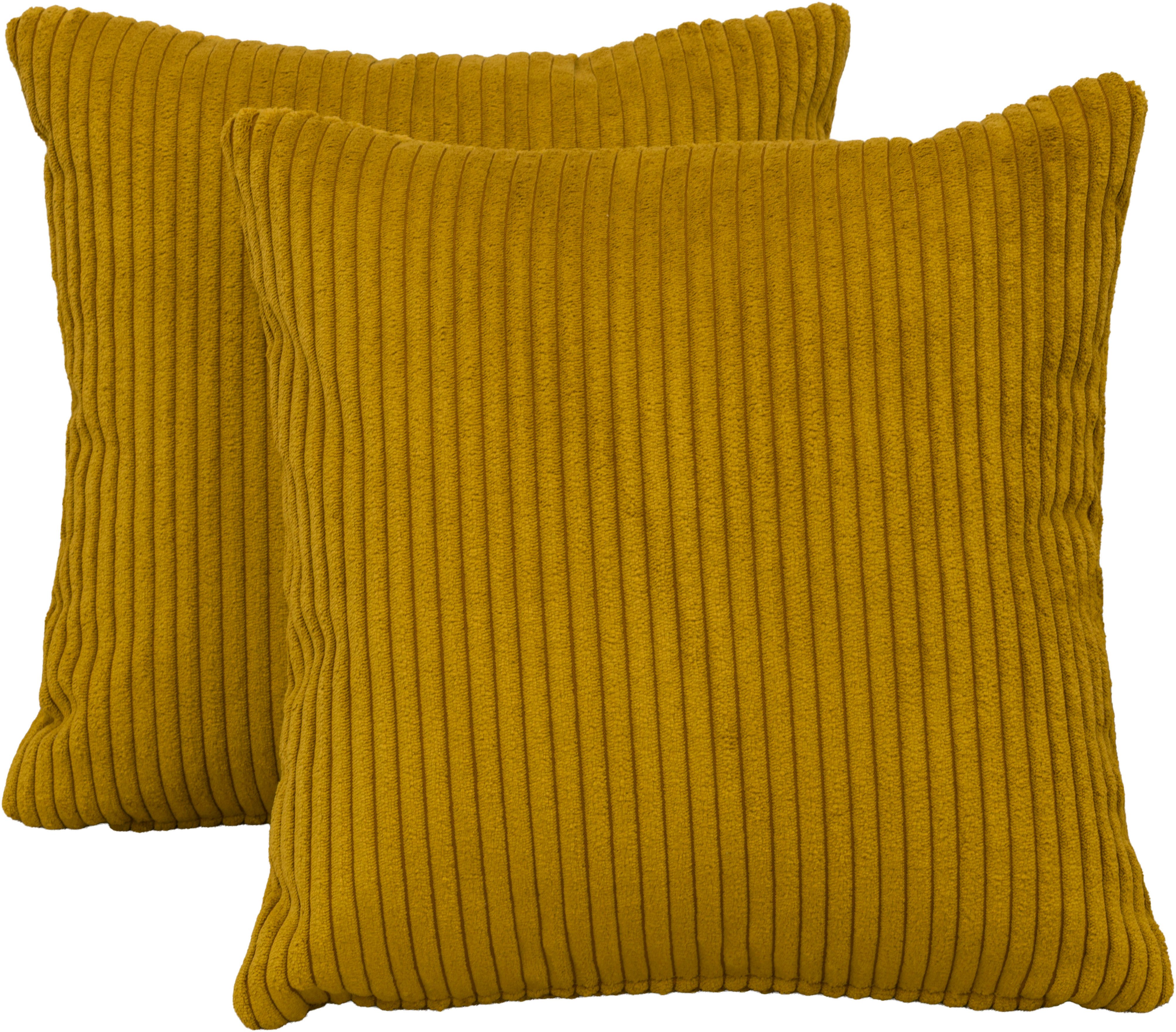 OTTO home Dekokissen Eggery, Dekokissen mit Füllung, 2er oder 4er Set, je 40x40 cm