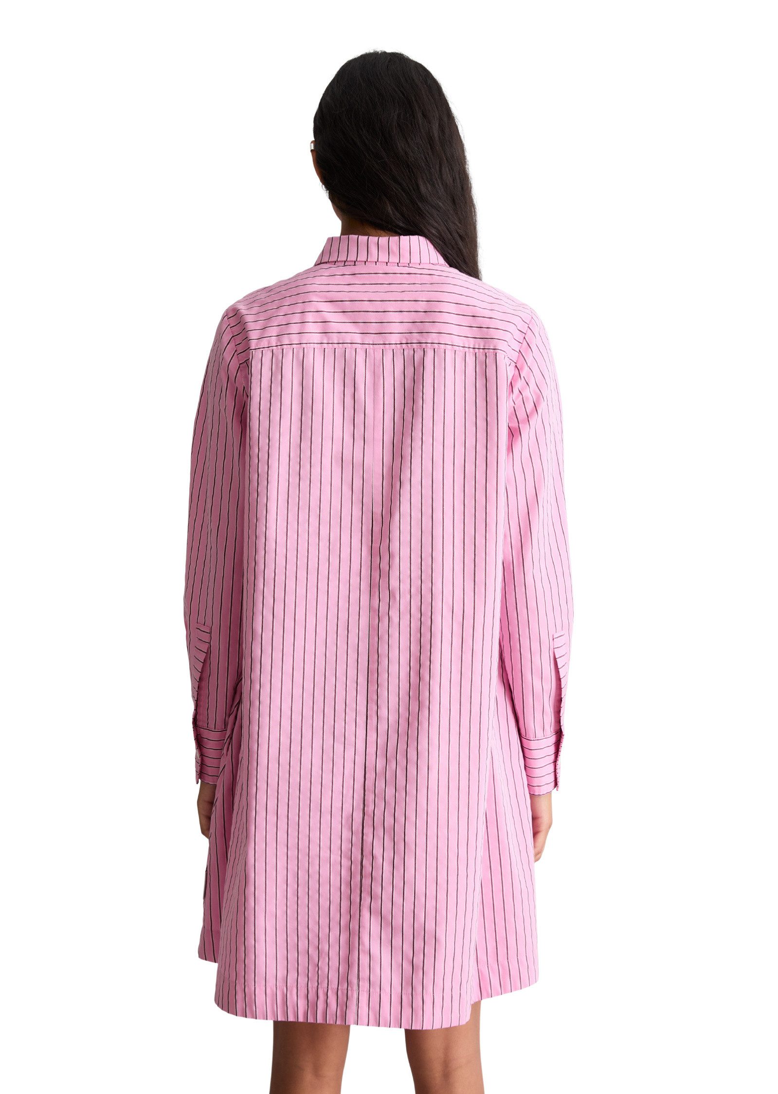 Marc O'Polo DENIM Hemdblusenkleid aus Organic Cotton-Lyocell-Mix