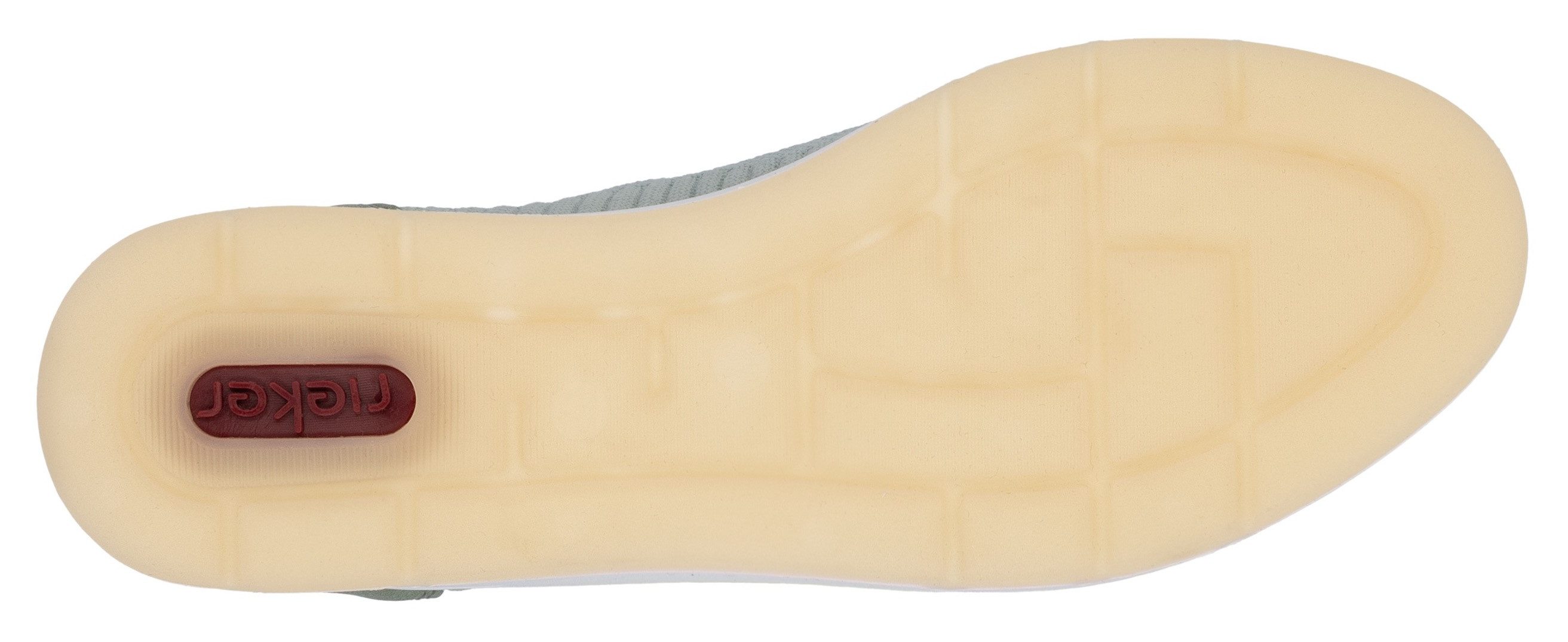 Rieker Riemchenballerina, Schlupfschuh, Halbschuh, Slip-on Sneaker mit Gummizug