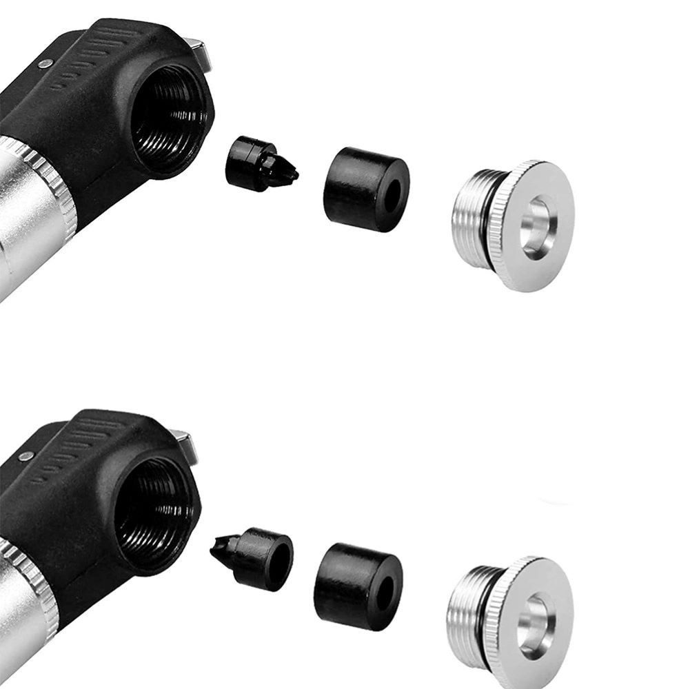 ROCKBROS Fahrradpumpe JG-1040B Handliche Pumpe zur montage am Fahrrad klein – Schwarz