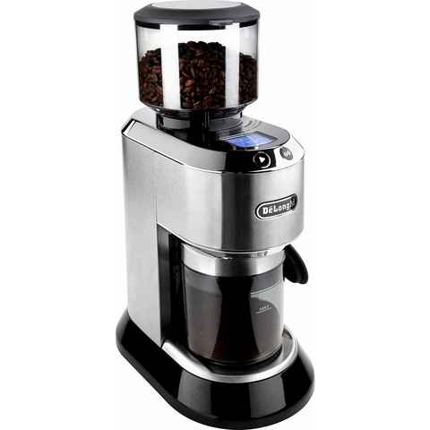 De'Longhi Kaffeemühle Dedica KG521.M, 150 W, Kegelmahlwerk, 350 g Bohnenbehälter, inkl. Siebträgeradapter