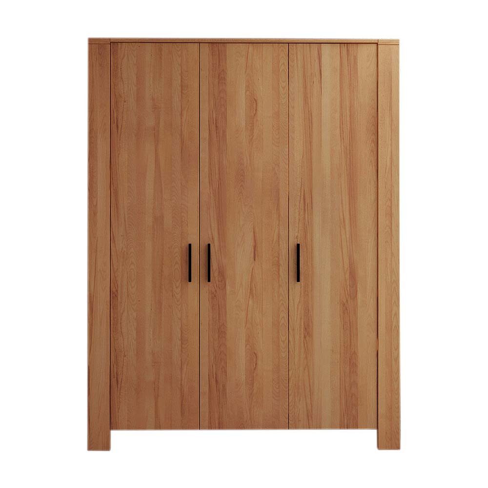 Pharao24 Kleiderschrank Sumatera aus Massivholz