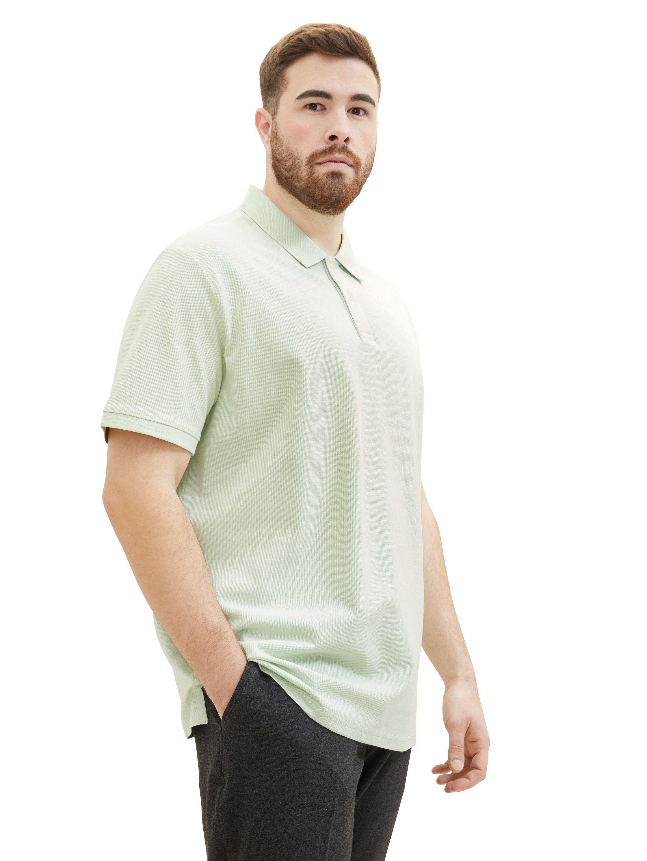 TOM TAILOR PLUS Poloshirt mit Logostickerei günstig online kaufen