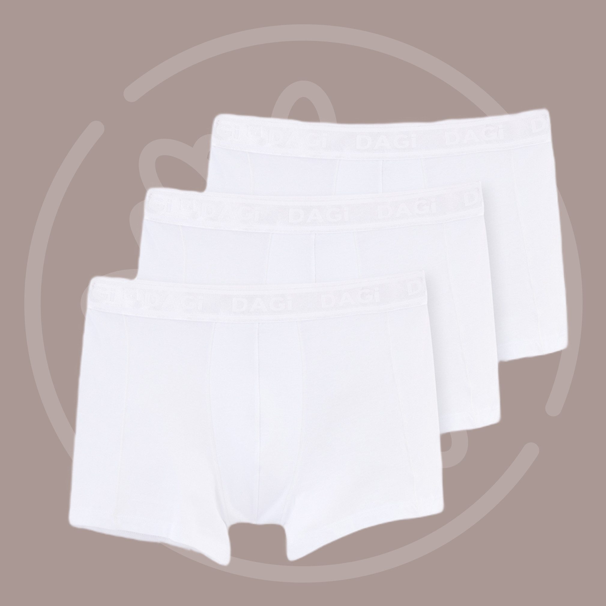 Dagi Boxer Herren Boxer Herren Boxershorts Set, Unterhosen 3er pack Gummibund