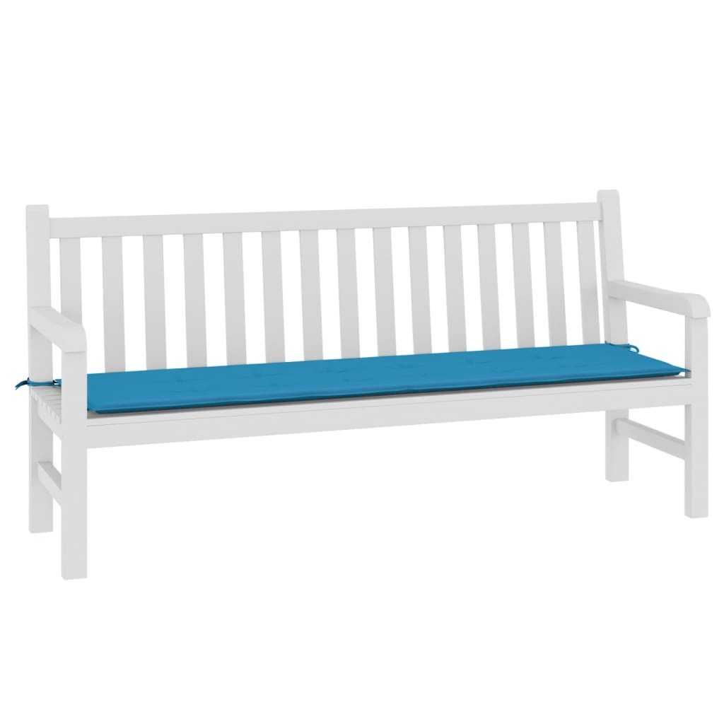 vidaXL Sitzauflage Gartenbank-Auflage Blau 180x50x3 cm günstig online kaufen