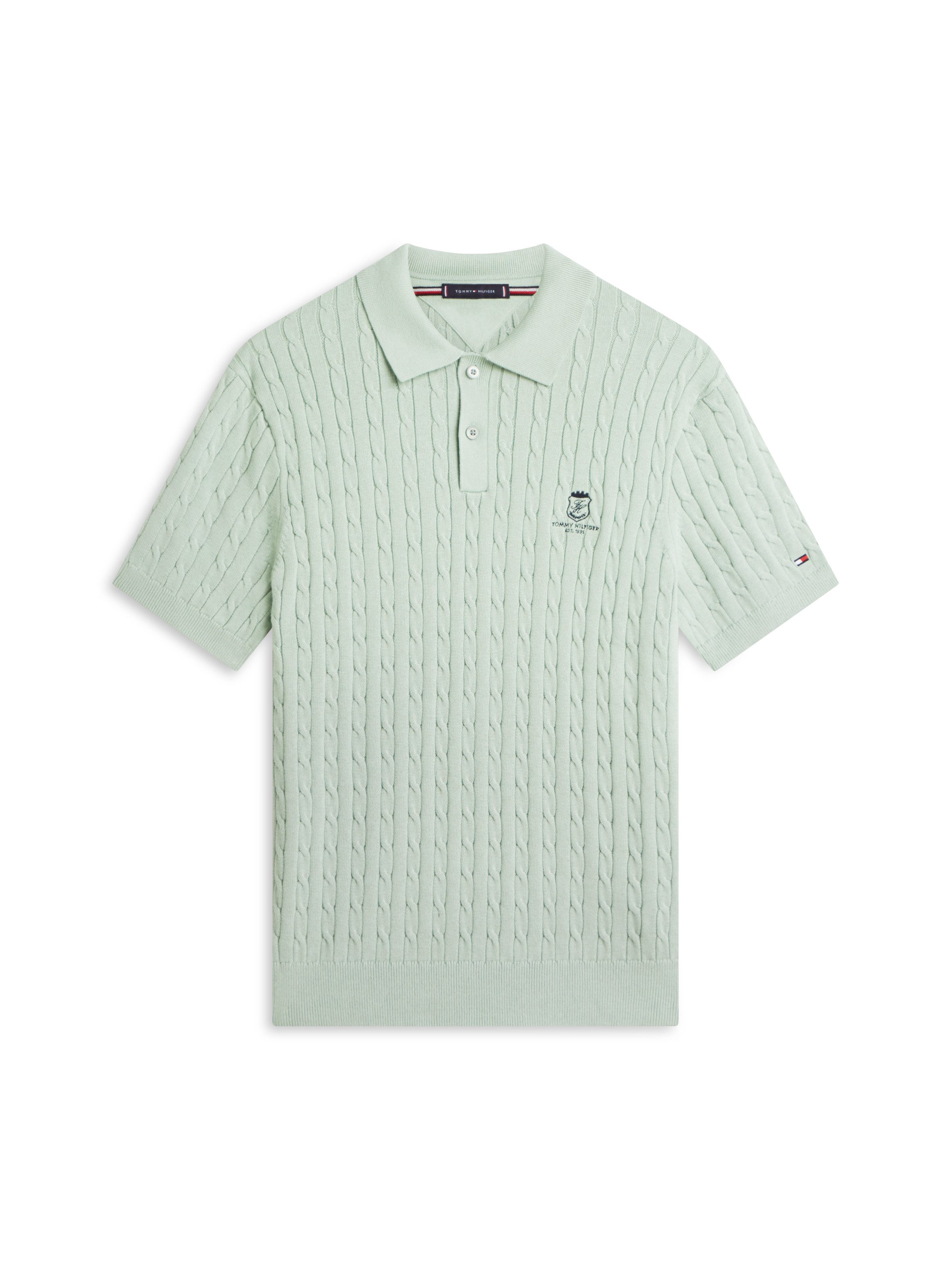 Poloshirt CABLE SHORT SLEEVE POLO