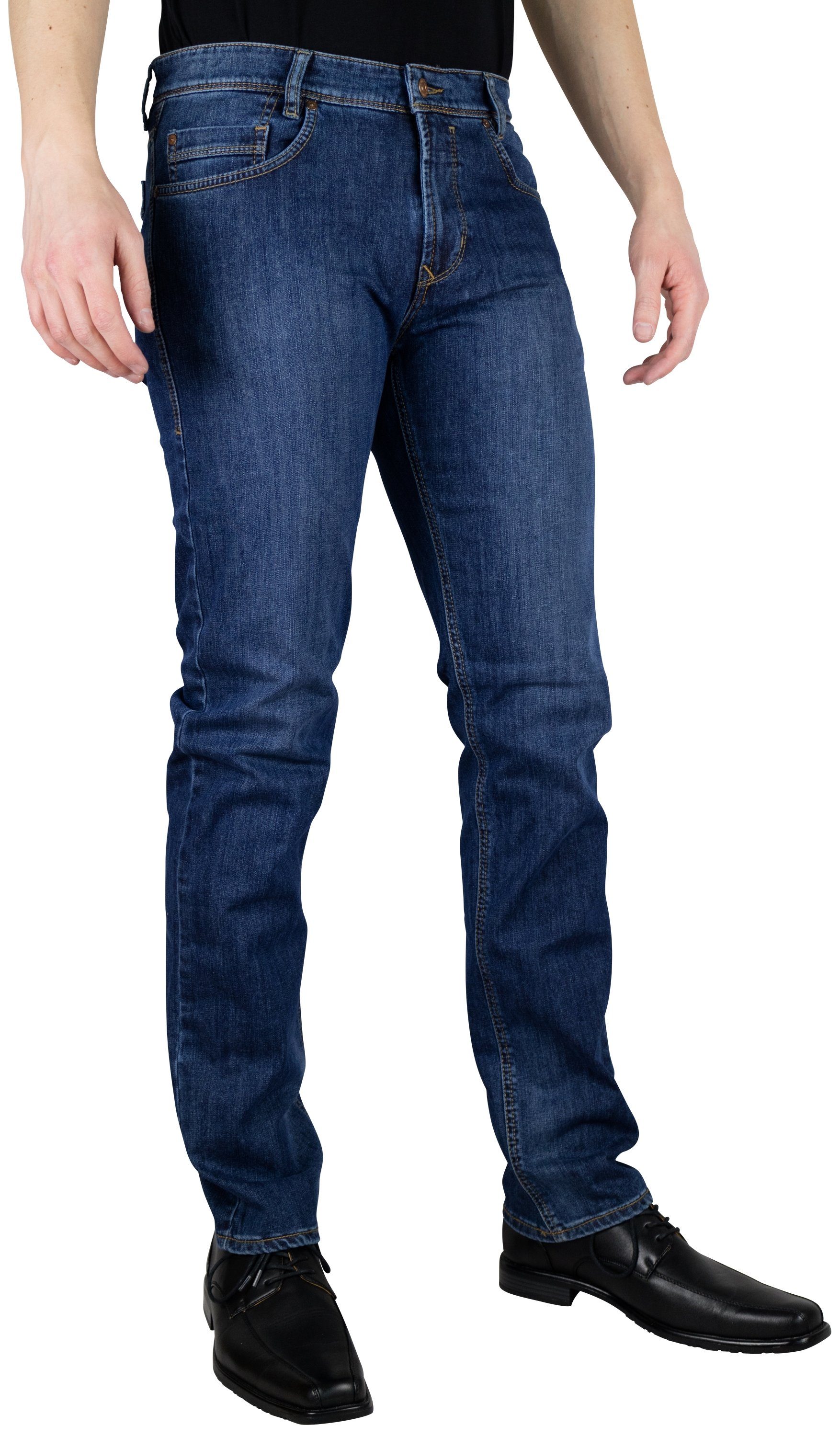 5-Pocket-Jeans ARNE H621 MAC used dark blue MAC