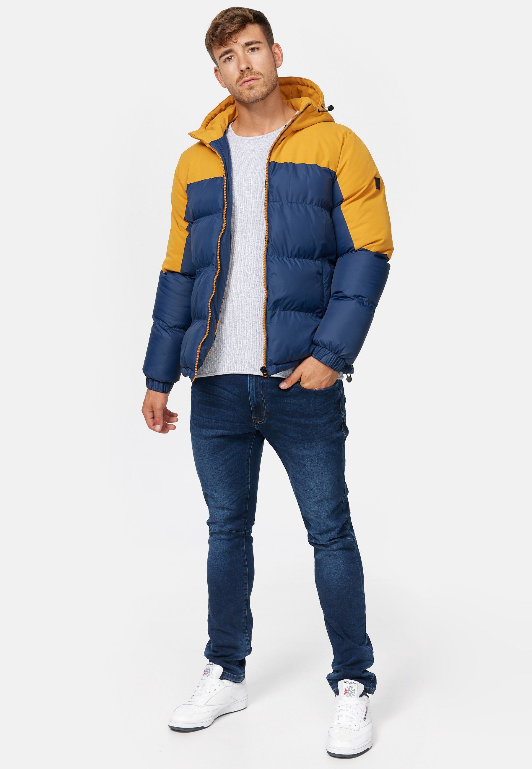 Indicode Winterjacke Herren Danix Jacke Winter Herrenjacke