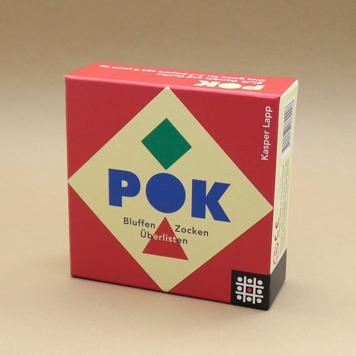 Helvetiq Spiel POK - Bluffen, Zocken, Überlisten, Würfelspiel