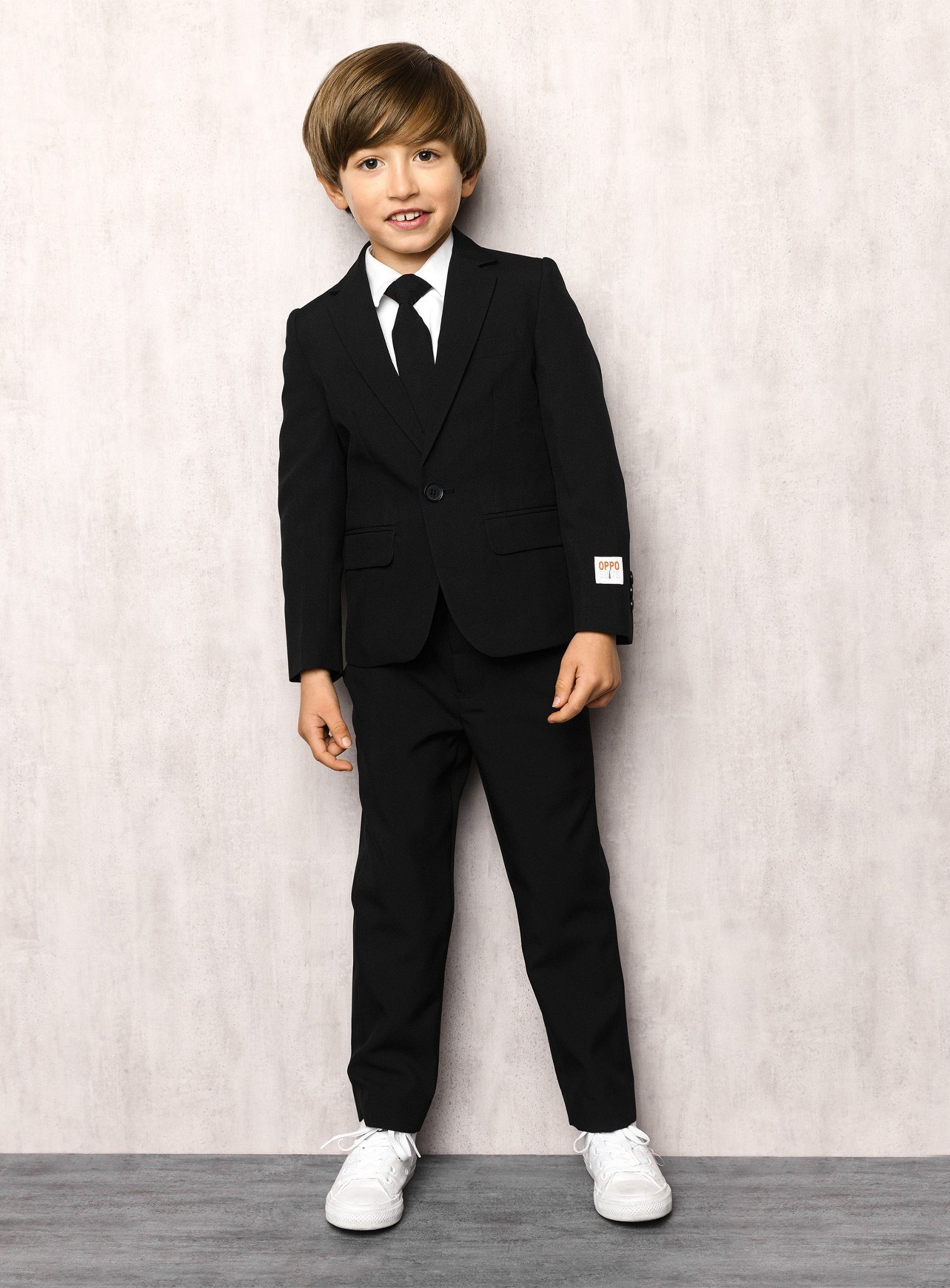 Opposuits Kinderanzug Boys Black Knight Cooler Anzug für coole Kids – Bild 2 von 4