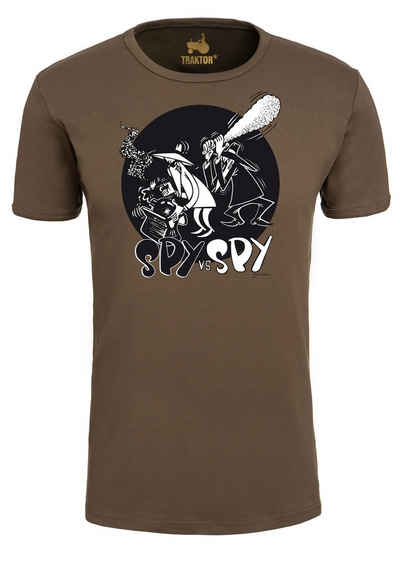 LOGOSHIRT T-Shirt Mad - Spy vs Spy mit trendigem Comic-Print