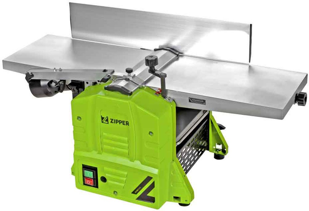 ZIPPER Abricht- und Dickenhobelmaschine, 1500 in W, Hobelbreite: 254 in mm, 2-Messer Hobelwelle