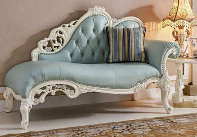 JVmoebel Chaiselongue Chesterfield Liegen Leder Sofa Relax Chaiselounge Sofort, 1 Teile, Made in Europa