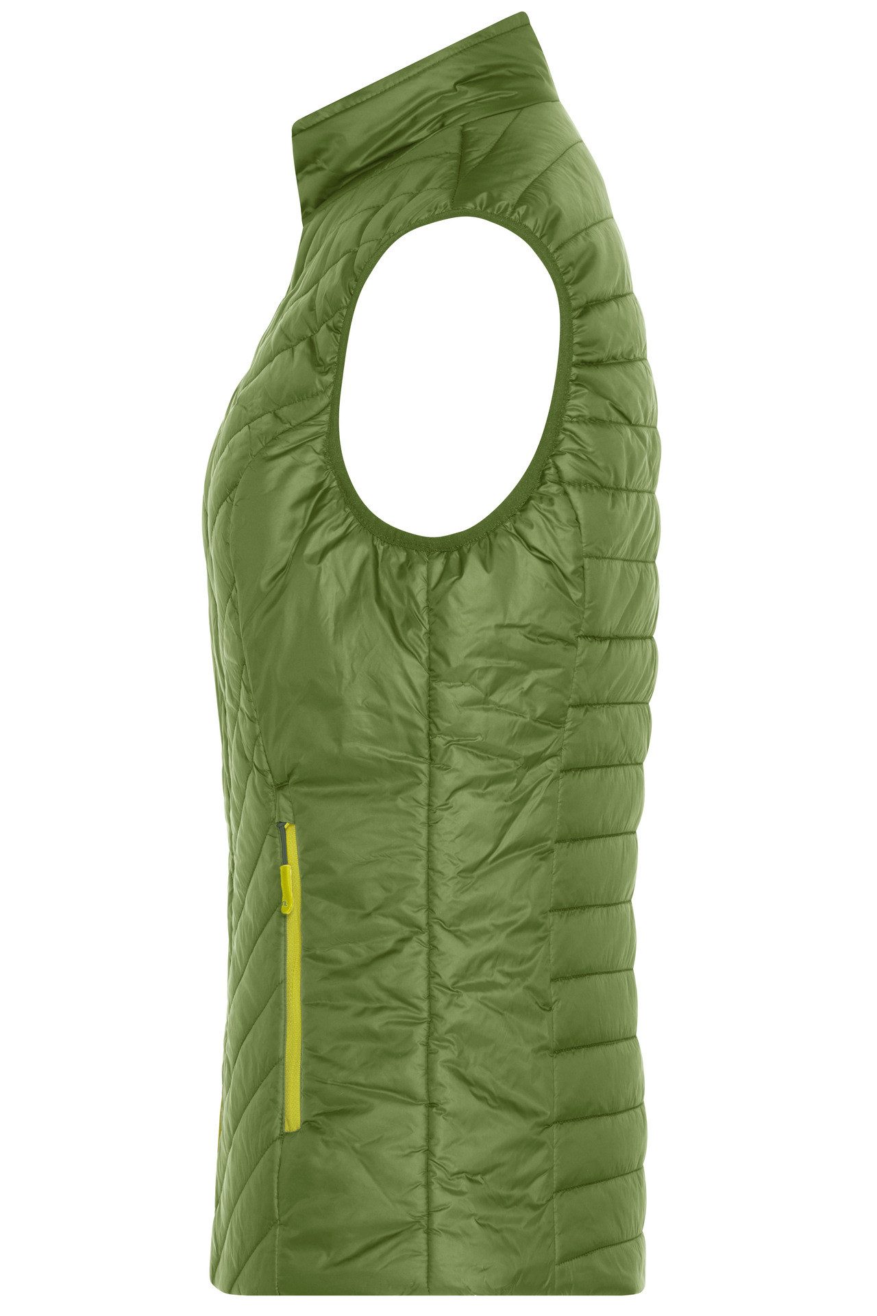 James & Nicholson Steppweste Taillierte und leichte Damen Wende-Steppweste JN1089 Mit sorona®AURA Wattierung – Bild 4 von 5