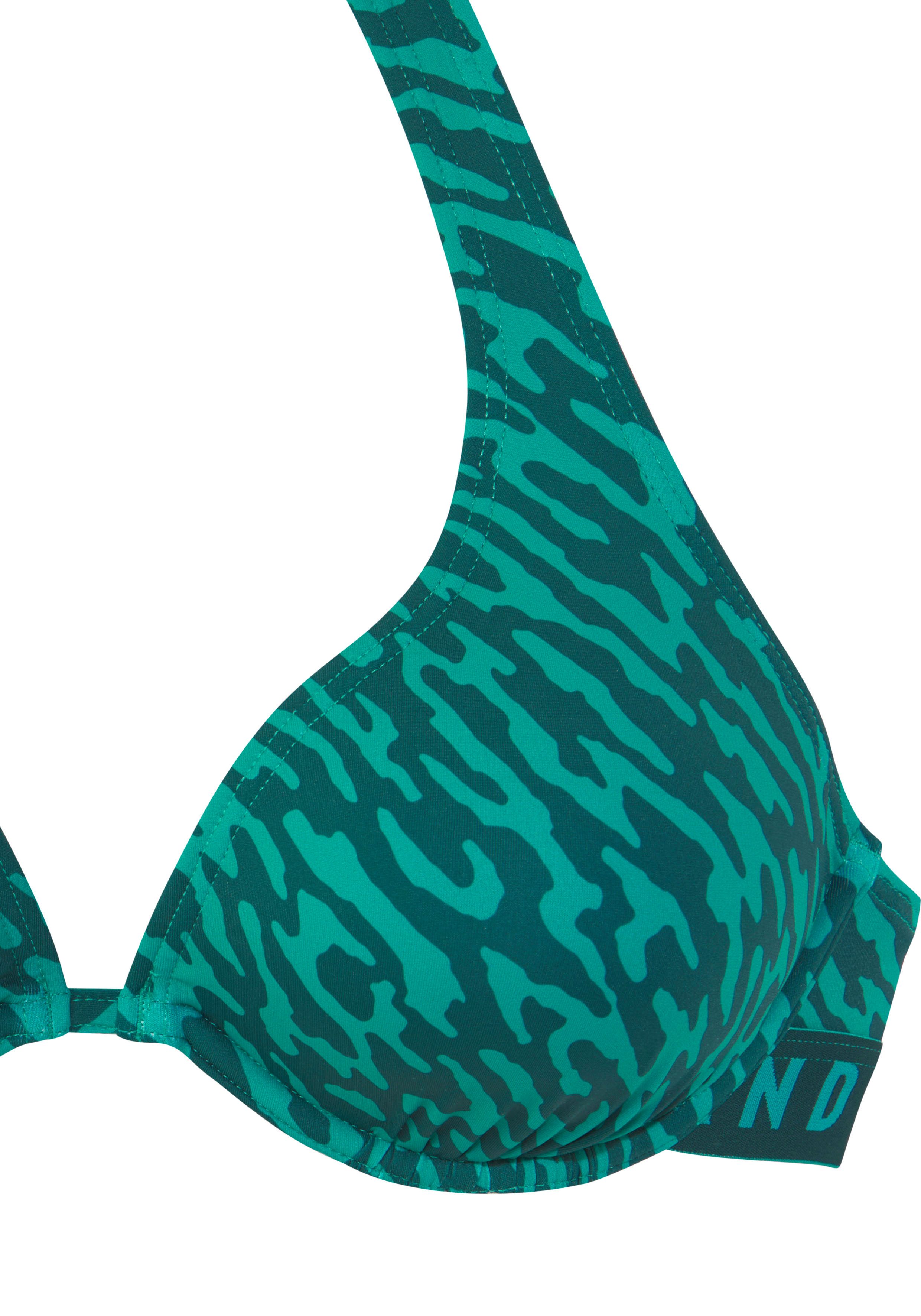 Elbsand Bügel-Bikini mit Markenschriftzug