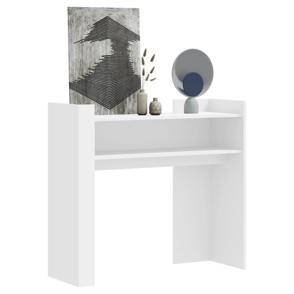 vidaXL Beistelltisch Konsolentisch Weiß 100x35x90 cm Holzwerkstoff (1-St)