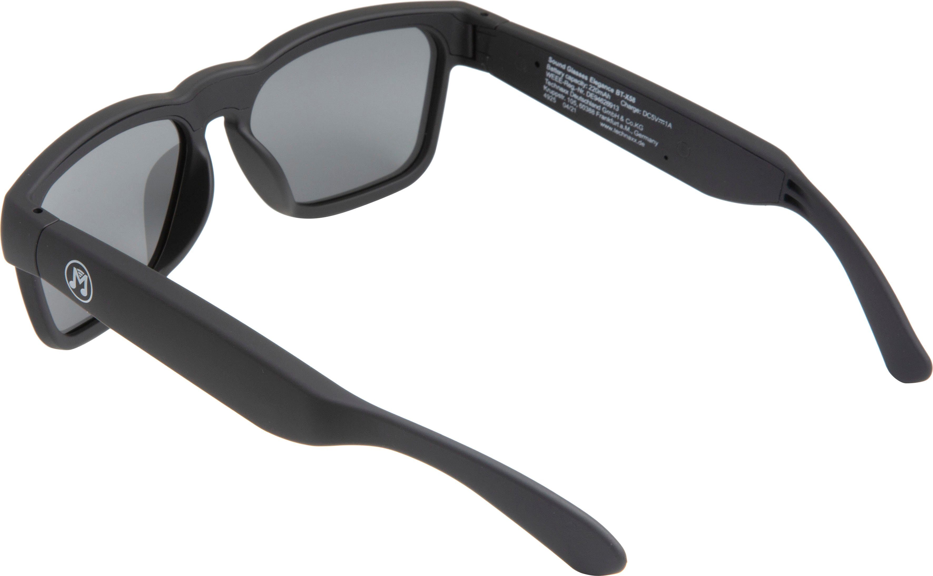 Technaxx BT-X58 Bluetooth-Soundbrille Elegance Sound (Bluetooth) Glasses
