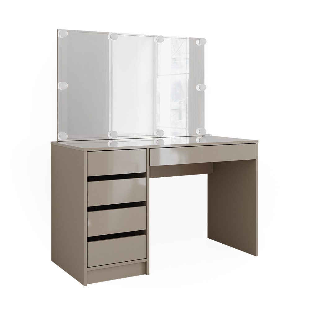 Vicco Schminktisch Sherry, Greige, 120 cm günstig online kaufen