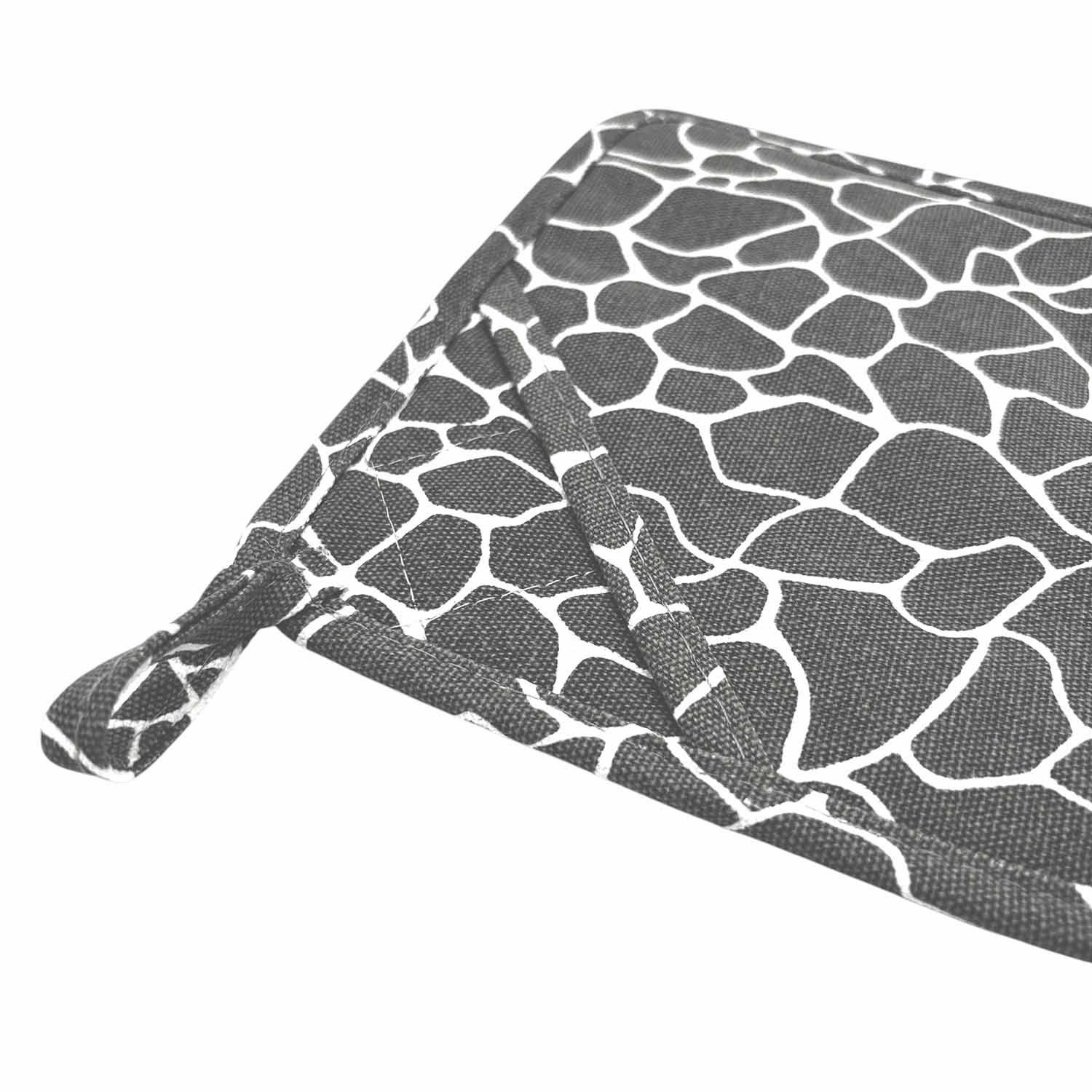 Camolo Topflappen 2er Set Ofenhandschuhe Silikon & Baumwolle hitzebeständig günstig online kaufen