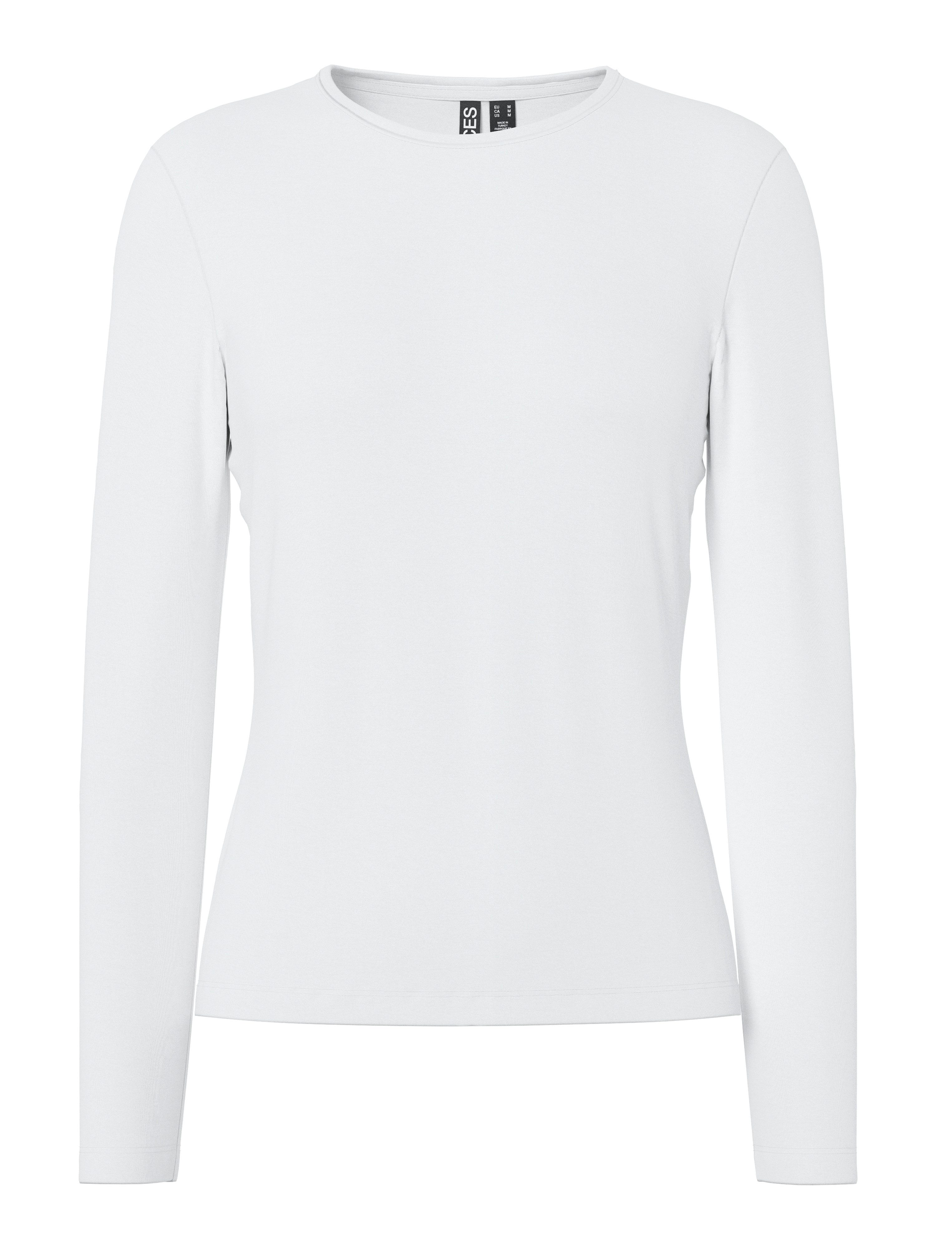 pieces Langarmshirt PCSIRENE LS TEE JRS NOOS Baumwollmischung, slim fit – Bild 4 von 5