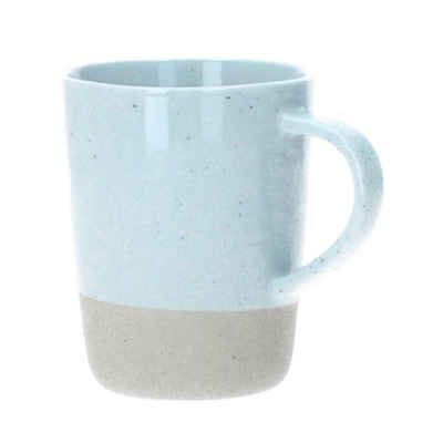 blomus Becher Sablo Henkelbecher Kaffeetasse 250 ml Keramik grau, Keramik