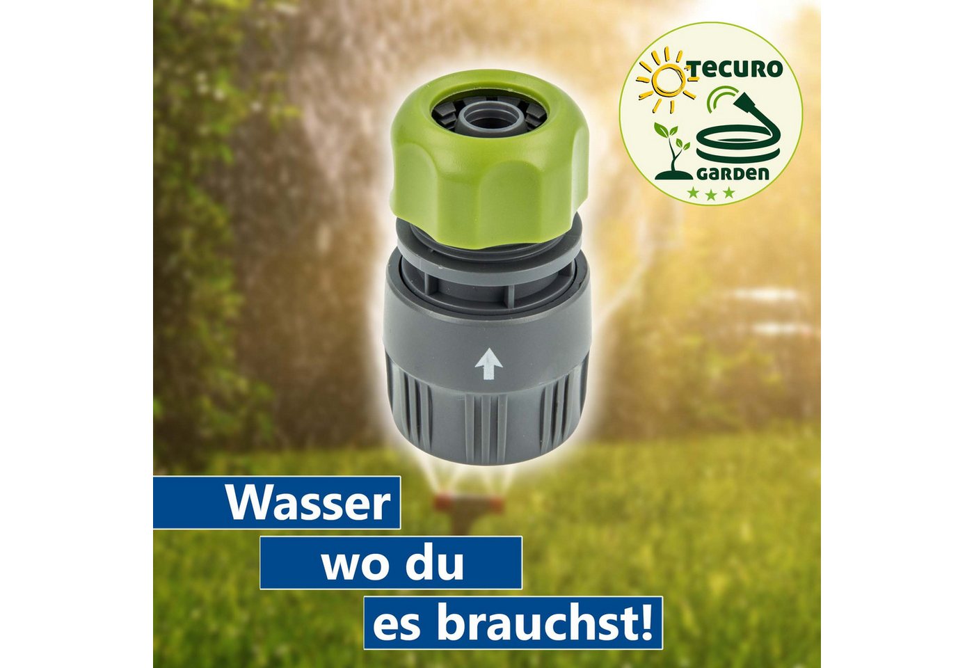 Thumbnail - bevo Schlauchverbinder Schlauchkupplung Klickverbinder für Schlauch 1/2 Zoll (12 mm)
