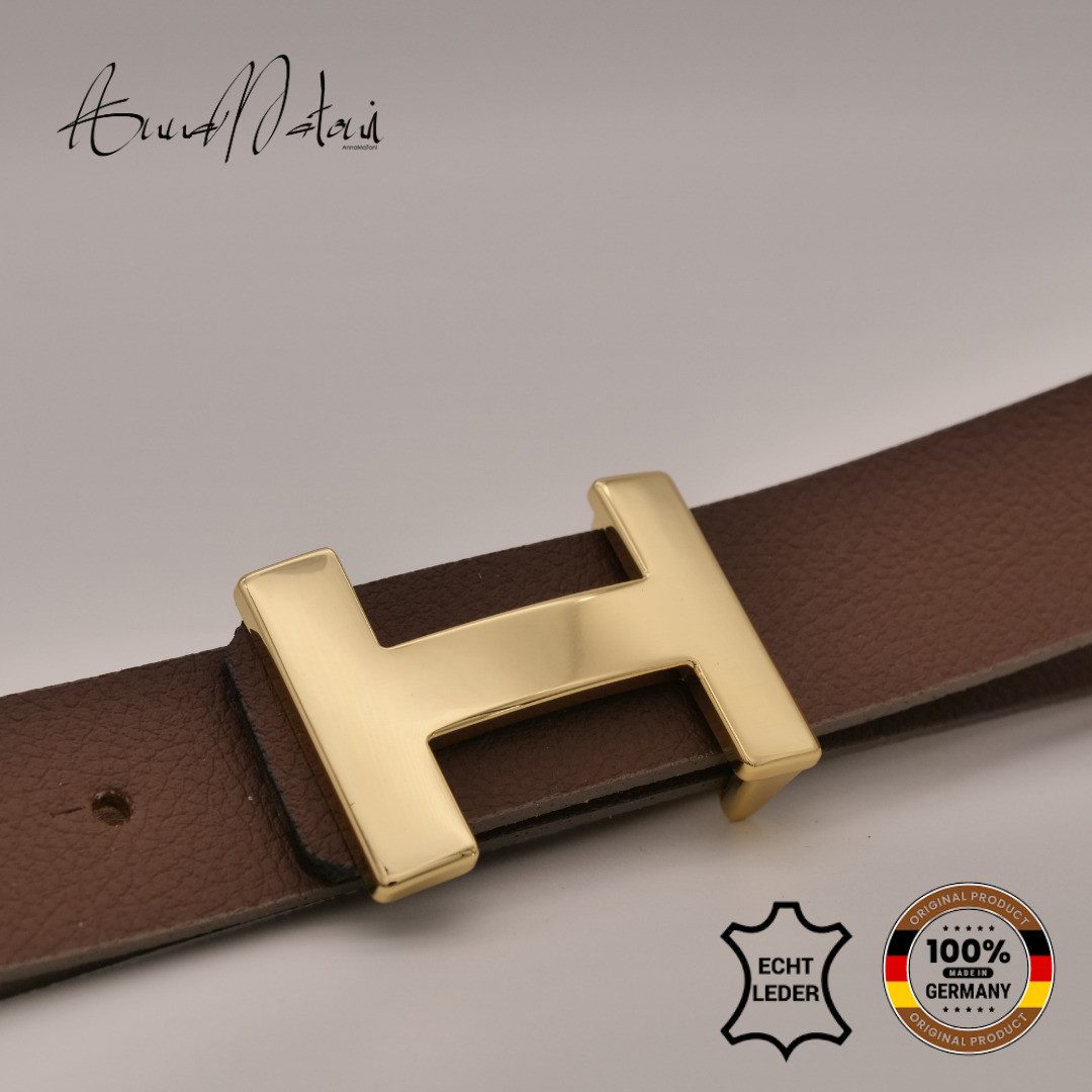 AnnaMatoni Ledergürtel AnnaMatoni Ledergürtel Goldi Ledergürtel Goldi günstig online kaufen